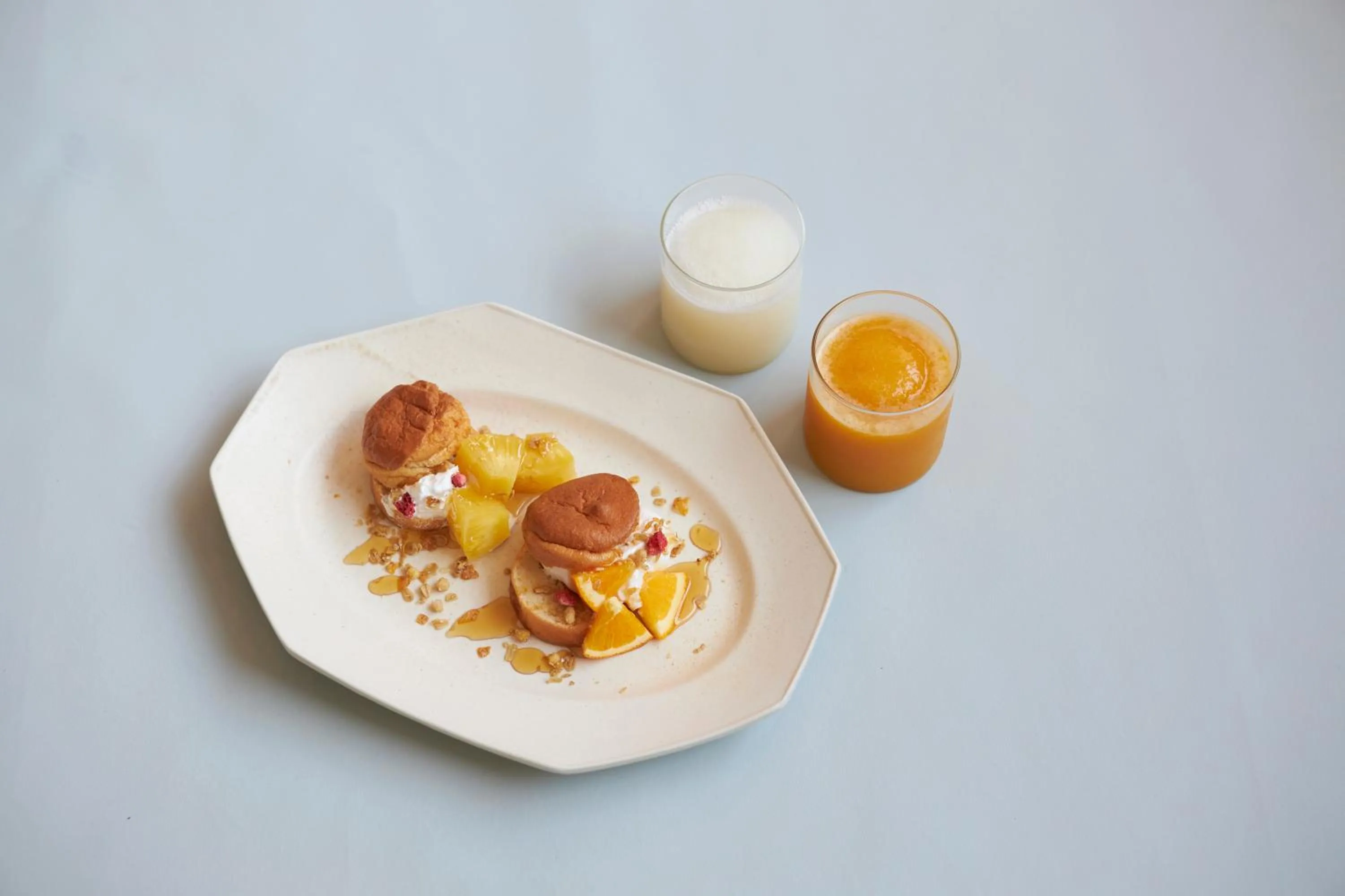 Buffet breakfast in Lequ Okinawa Chatan Spa ＆ Resort