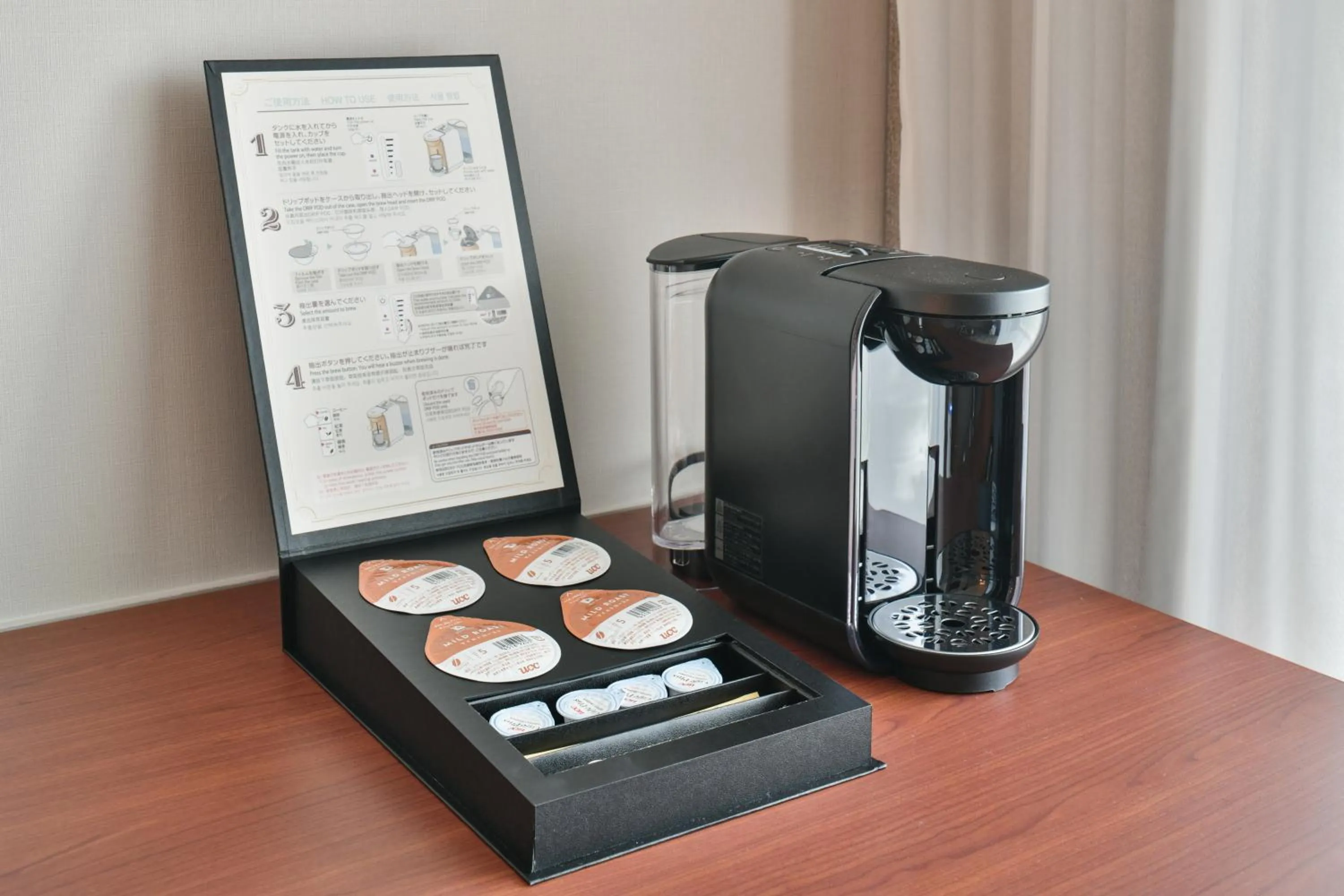 Coffee/tea facilities in Lequ Okinawa Chatan Spa ＆ Resort