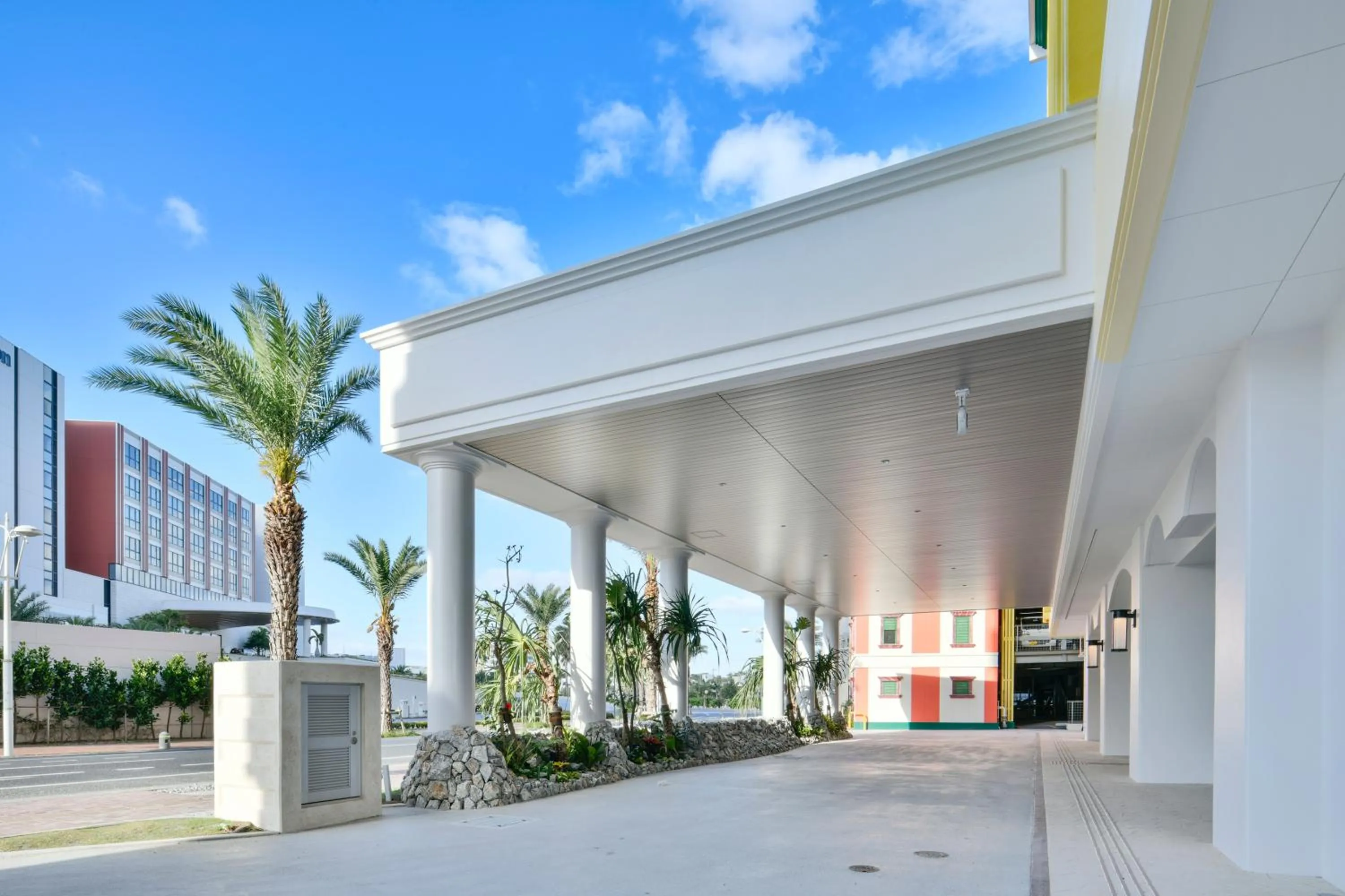 Property building in Lequ Okinawa Chatan Spa ＆ Resort