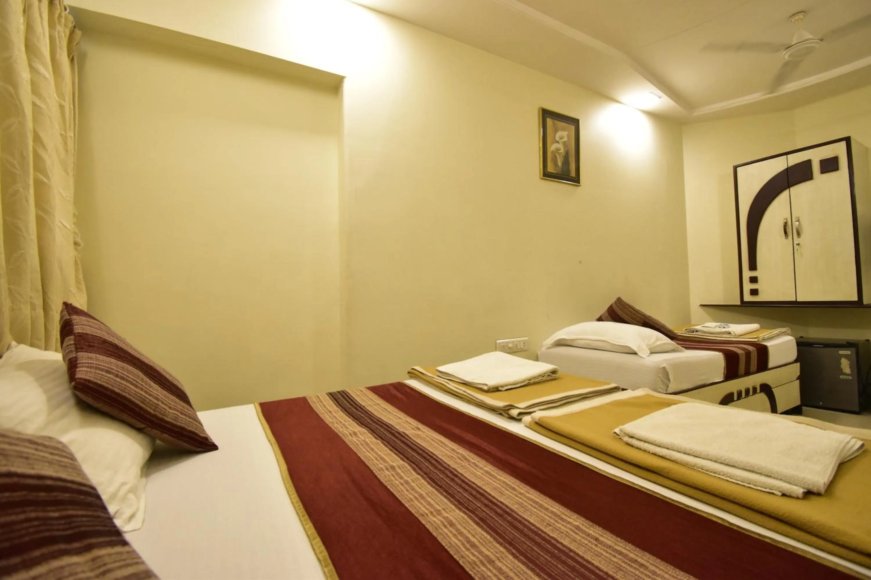 Comfort Triple Room with Shower - single occupancy in Hotel Kalpana Palace, Mumbai