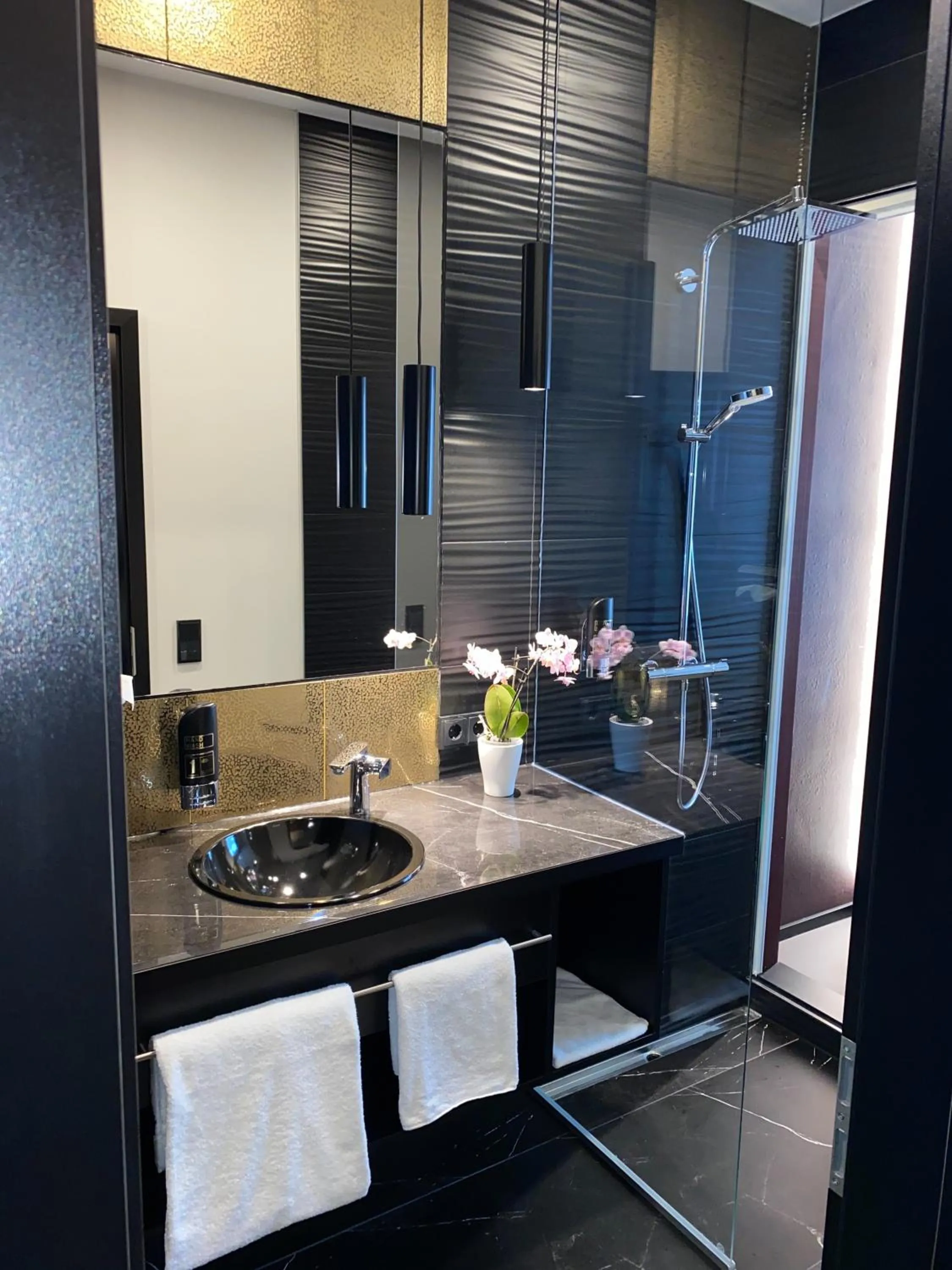 Bathroom in Primetime Hotel