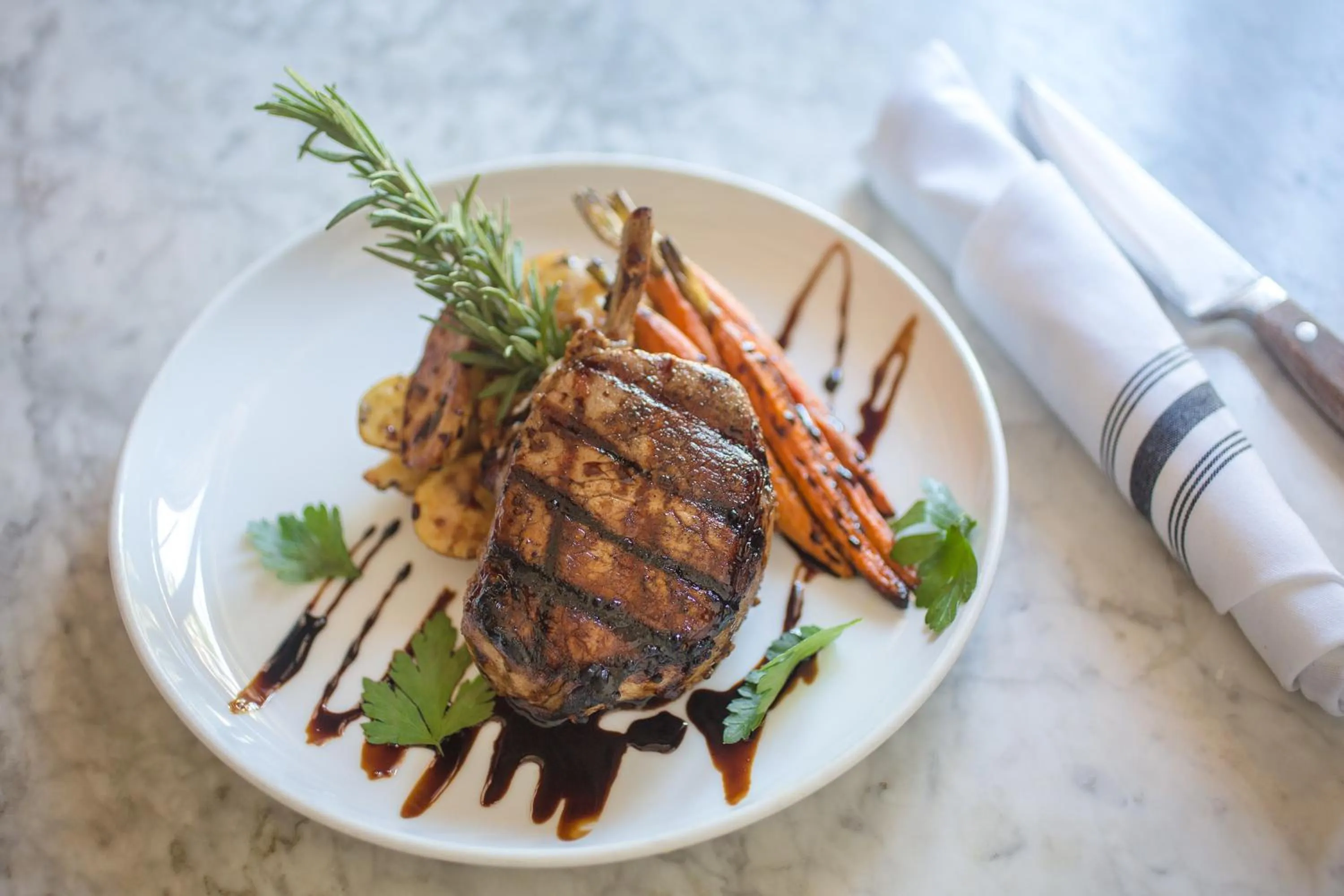 Food close-up in Hotel Sorrento