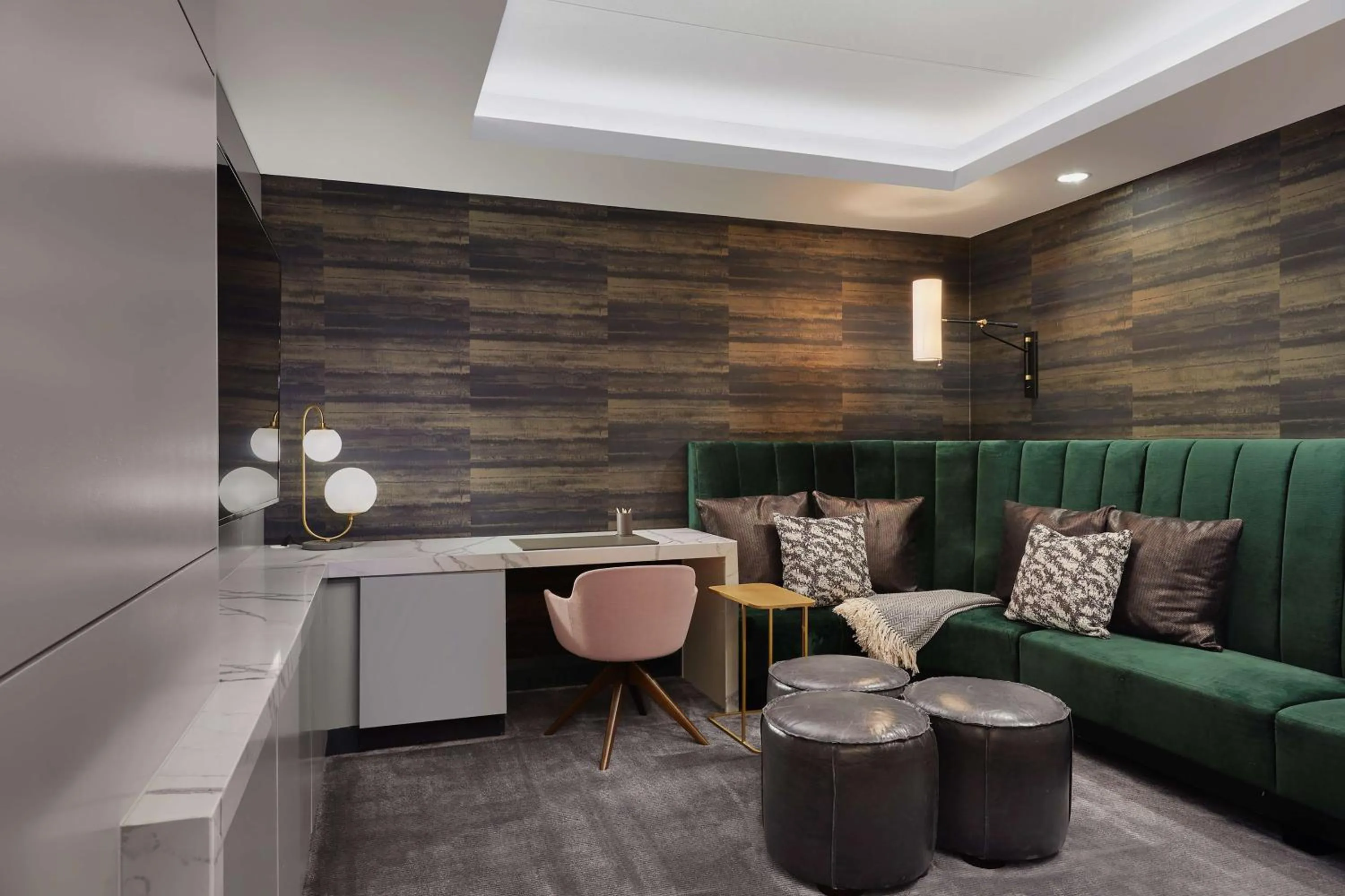 Living room in Hotel 1000, LXR Hotels & Resorts