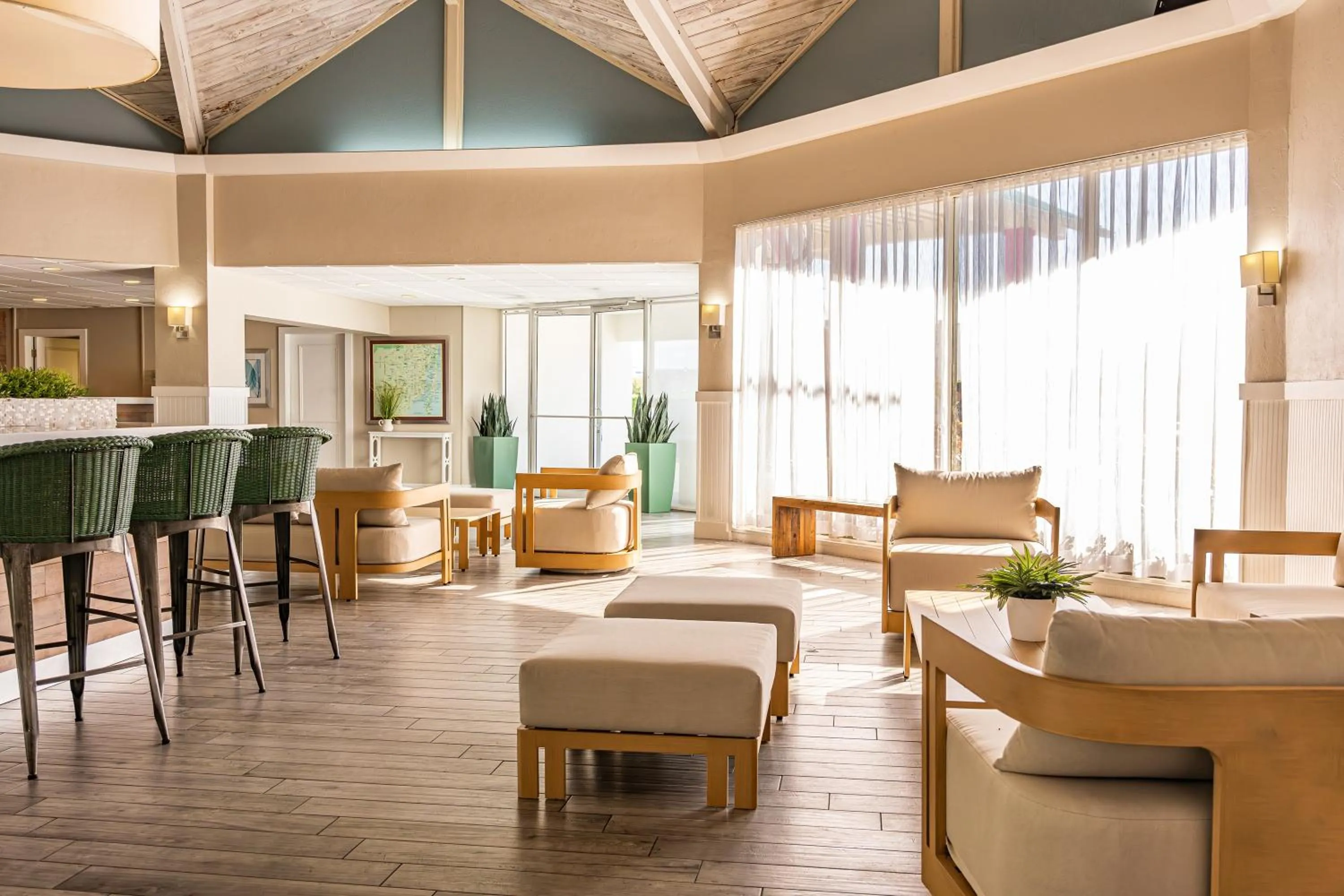 Lobby or reception in Palm Tree Club Miami