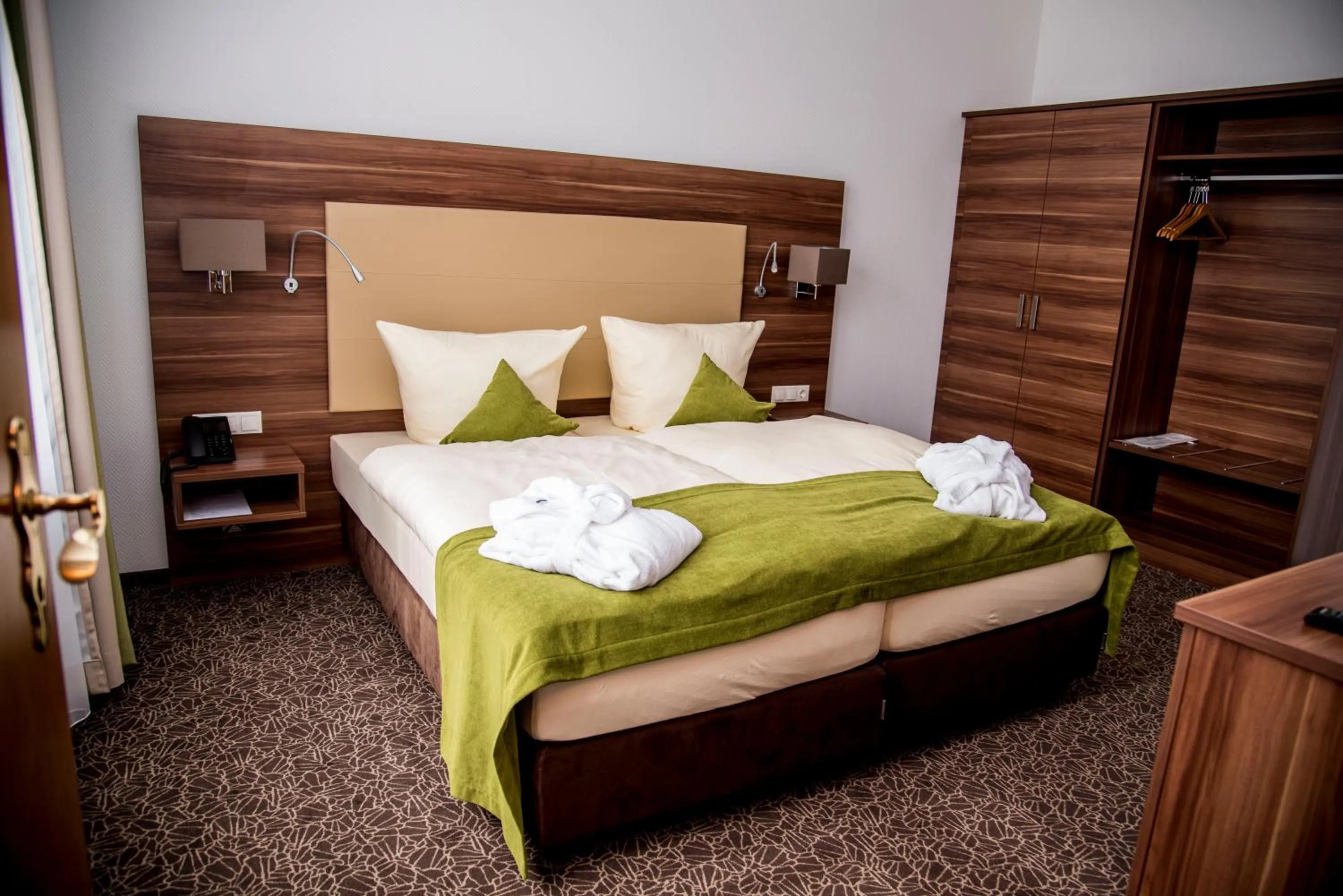 Bed in Hotel Villa Elsa