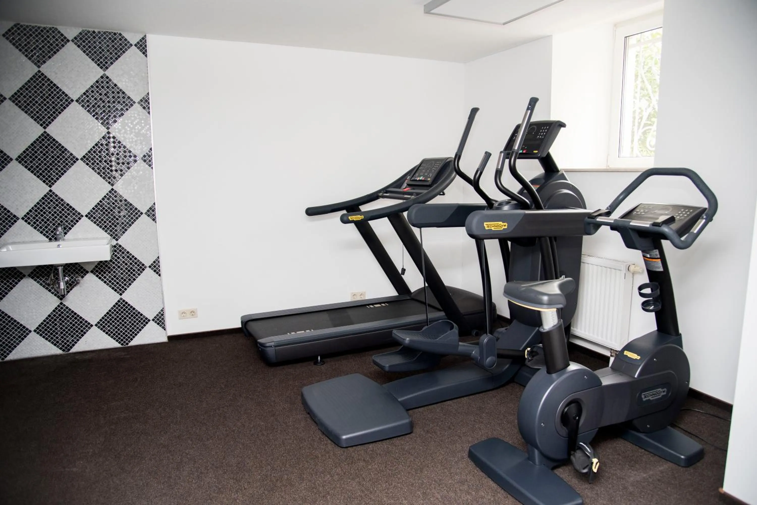 Fitness centre/facilities in Hotel Villa Elsa