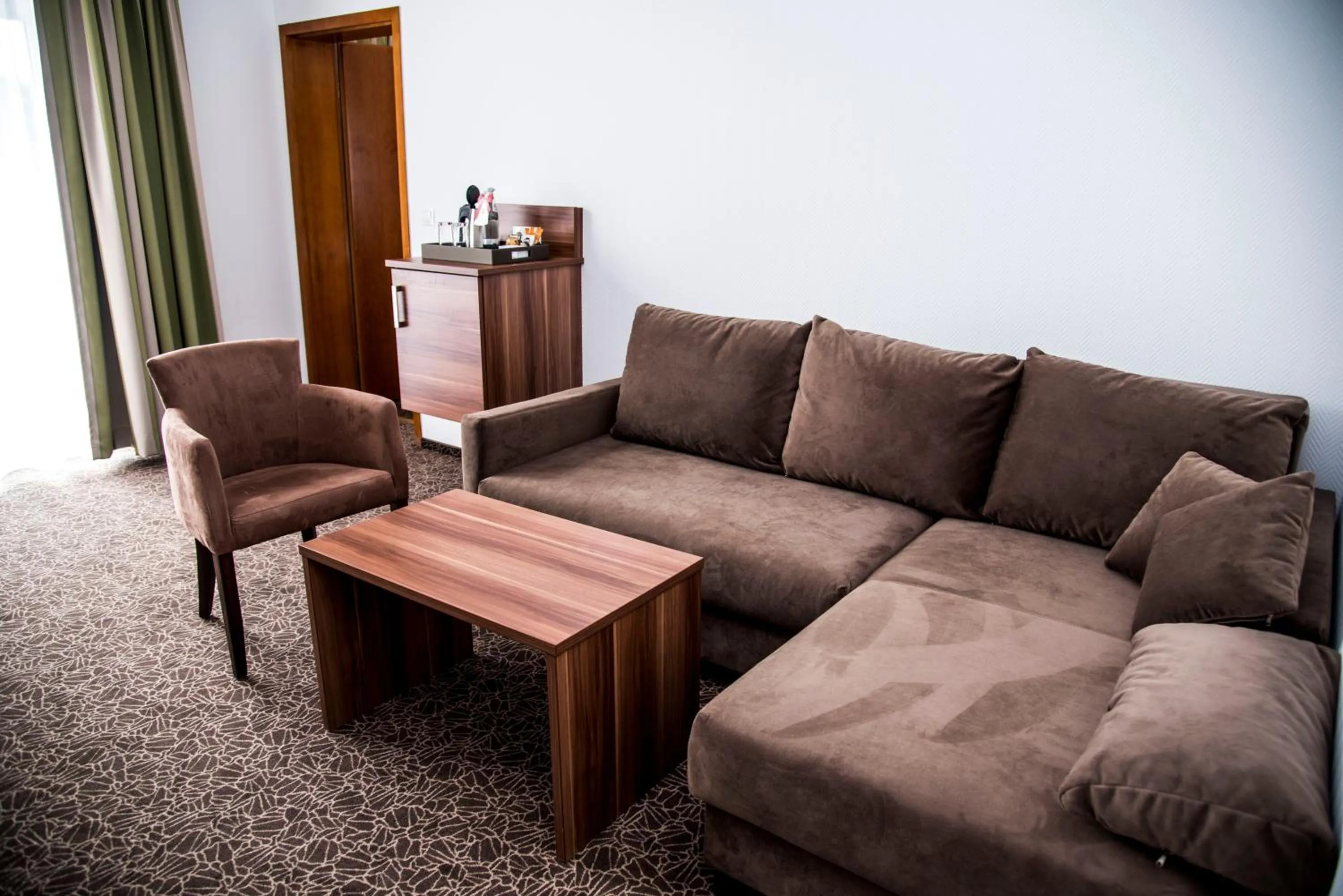 Seating area in Hotel Villa Elsa