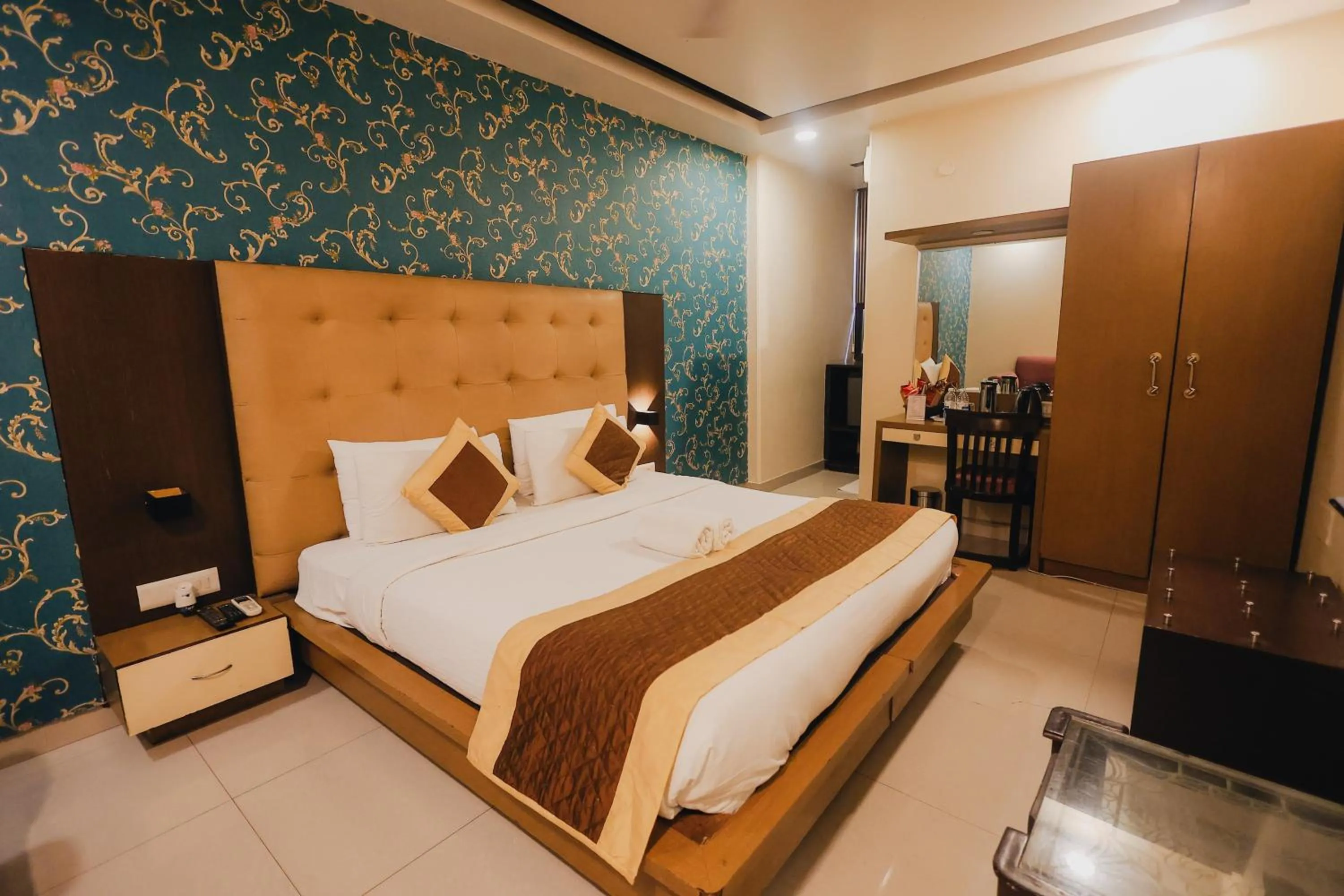 Bed in HOTEL SURYA INTERNATIONAL