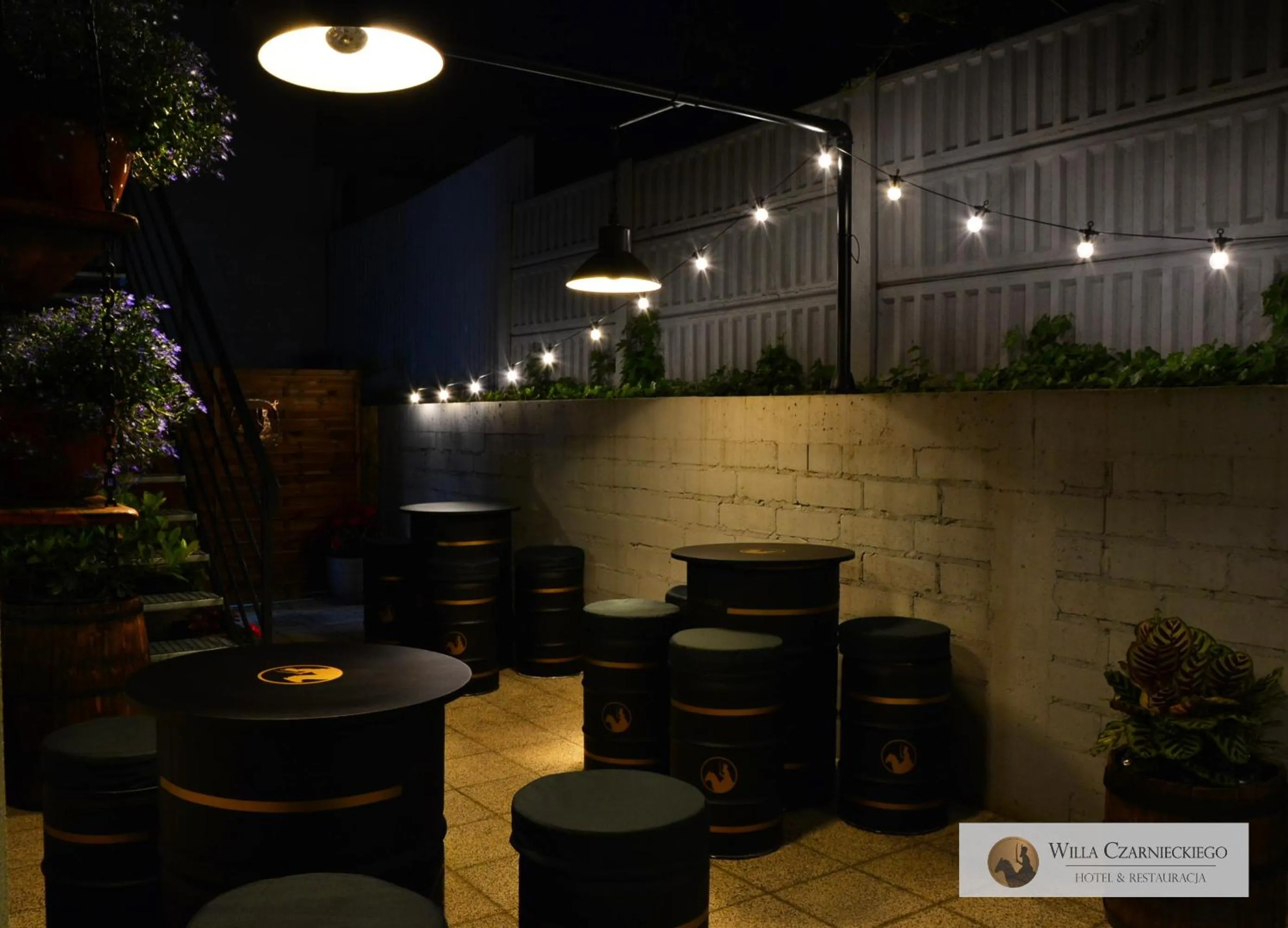 Patio in Willa Czarnieckiego