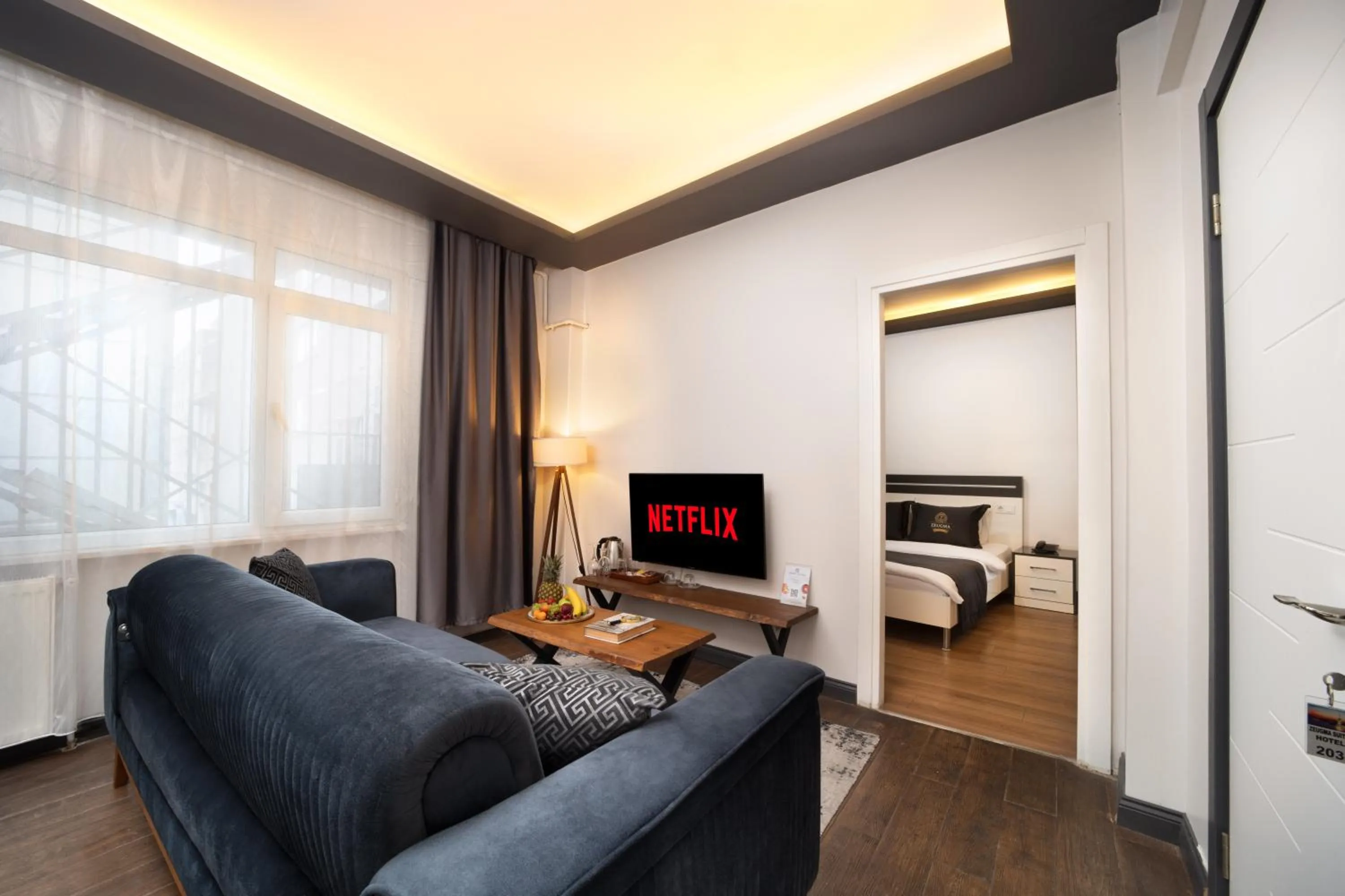 Seating area in Bakırköy Zeugma Suit Otel