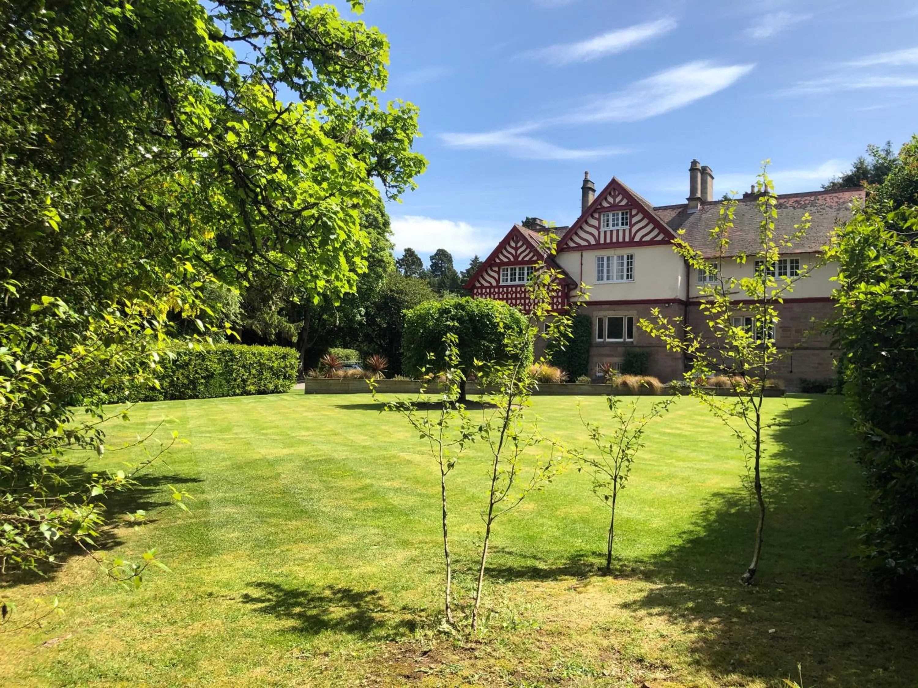 Garden in Rossal House Apartments, Inverness, Highlands