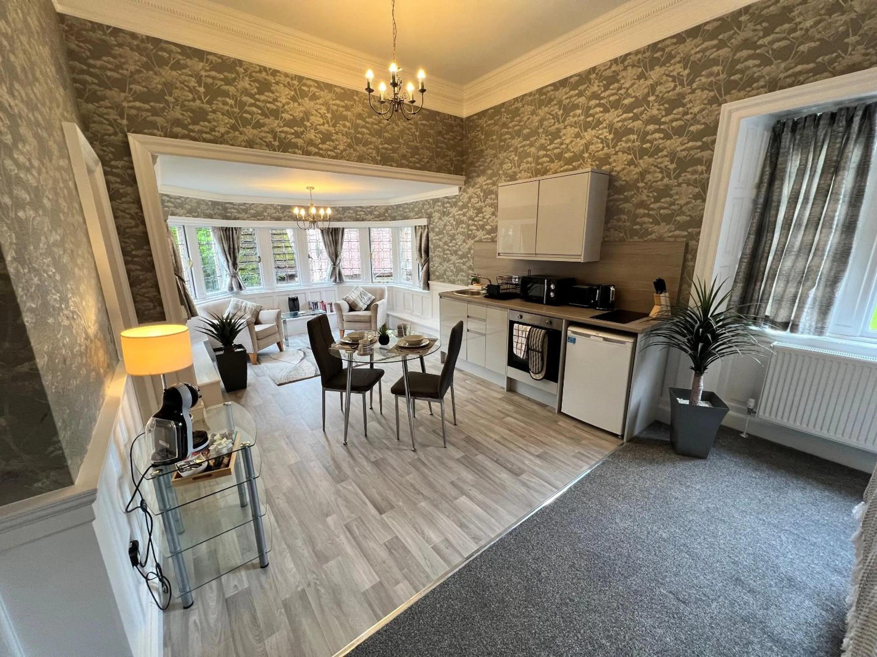 Dining area in Rossal House Apartments, Inverness, Highlands