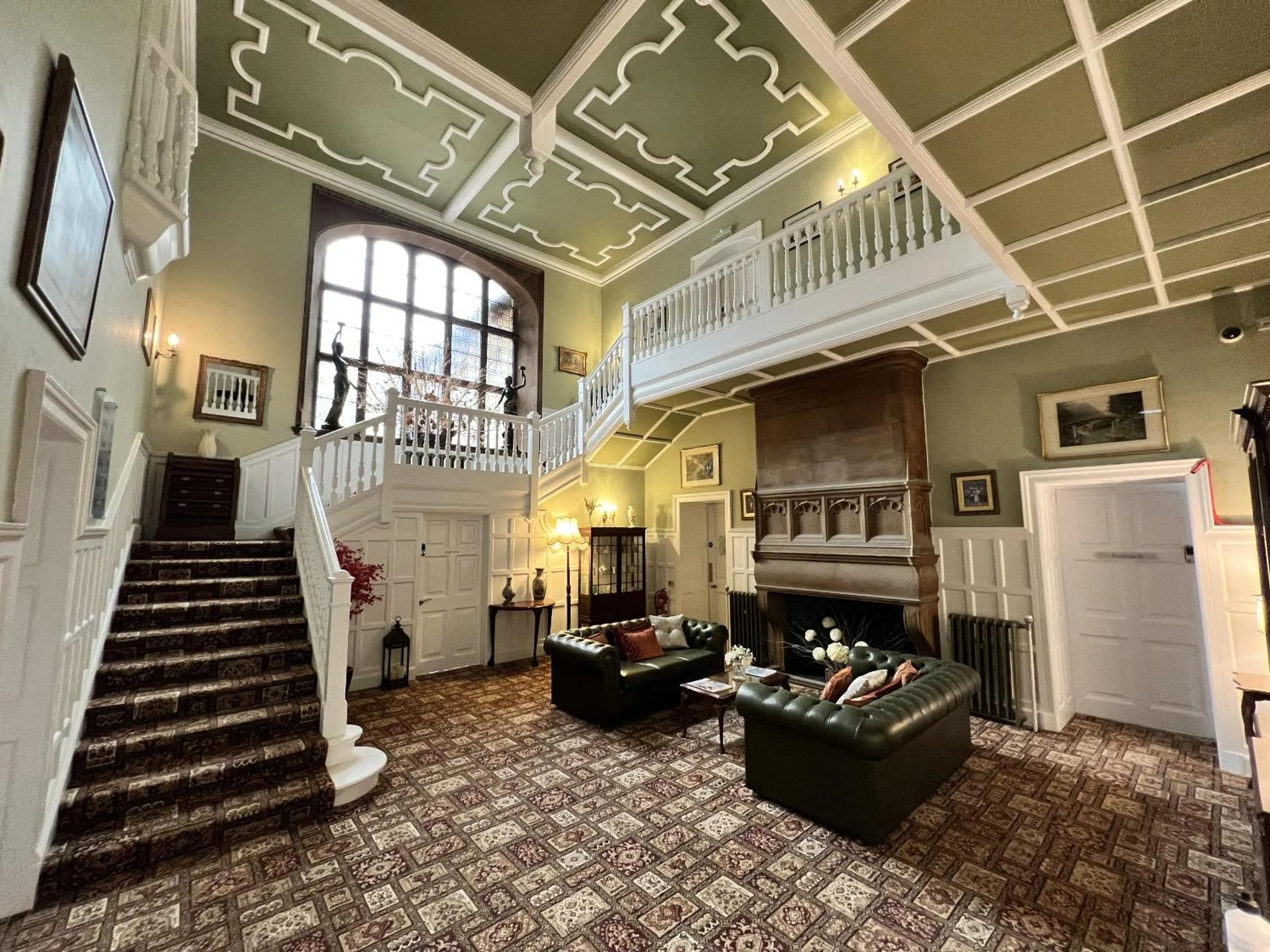 Lobby or reception in Rossal House Apartments, Inverness, Highlands