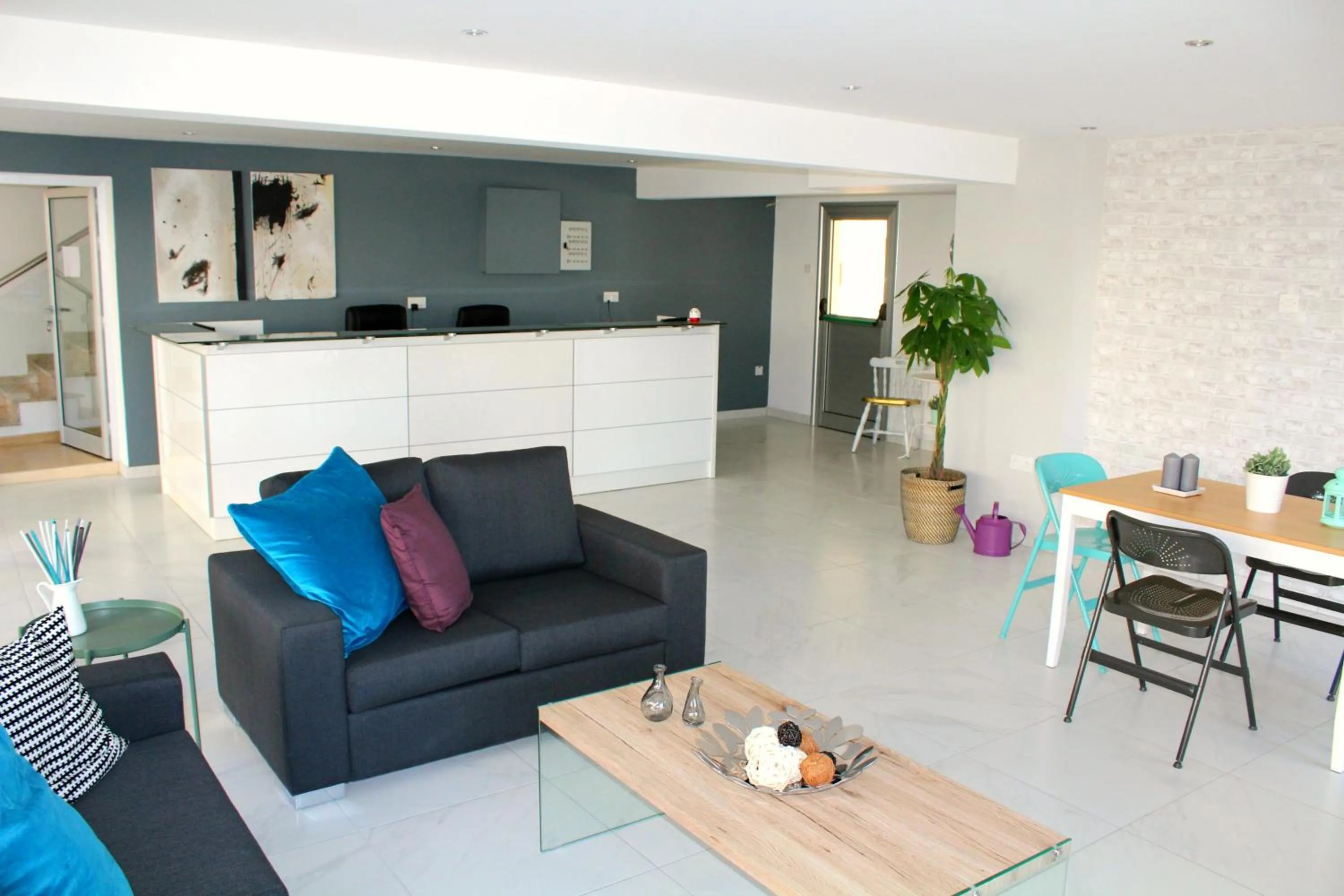 Lobby or reception in Maria Zintili Apartments