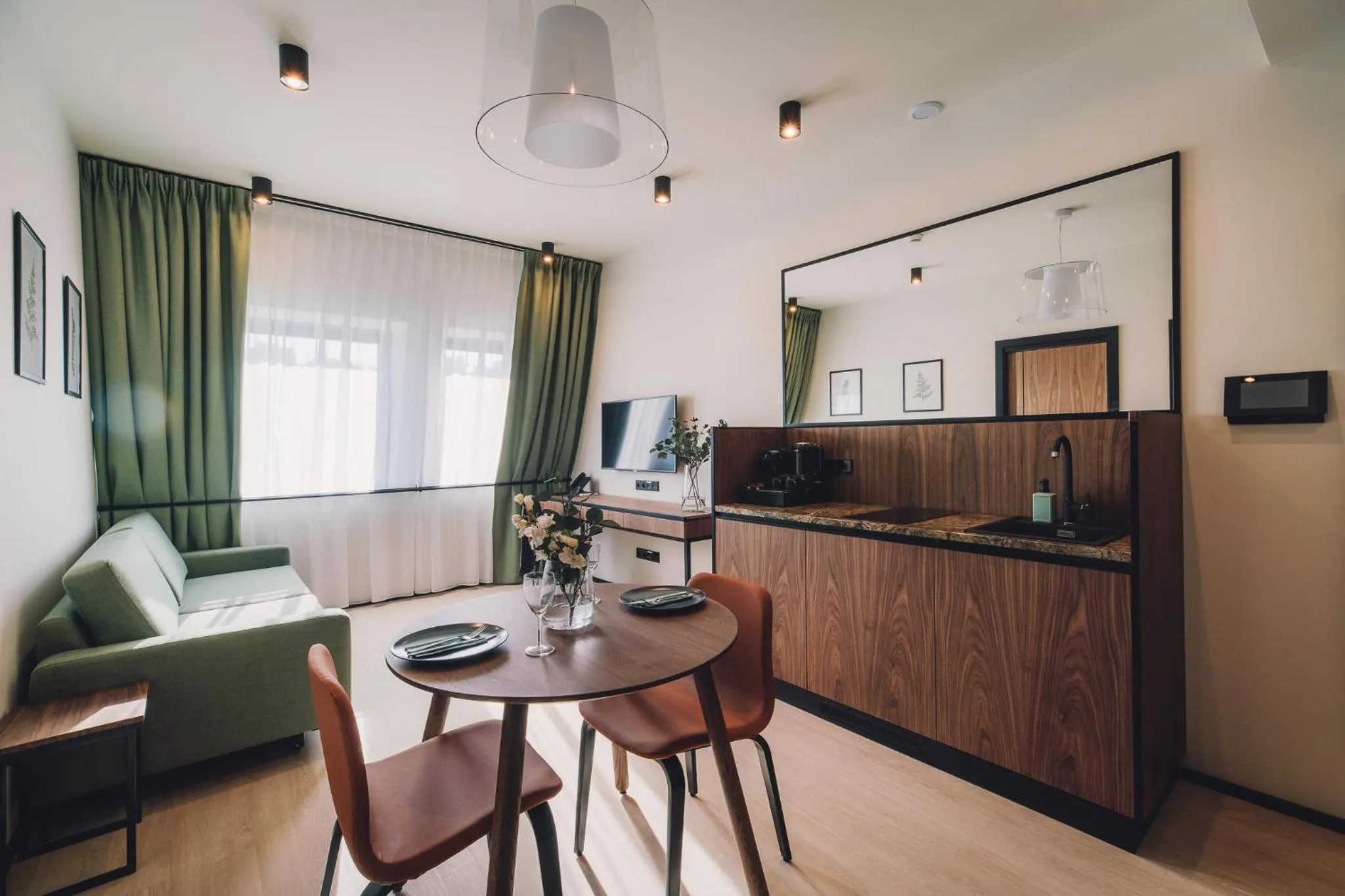 TV and multimedia in Apartamenty Sowa Bydgoszcz