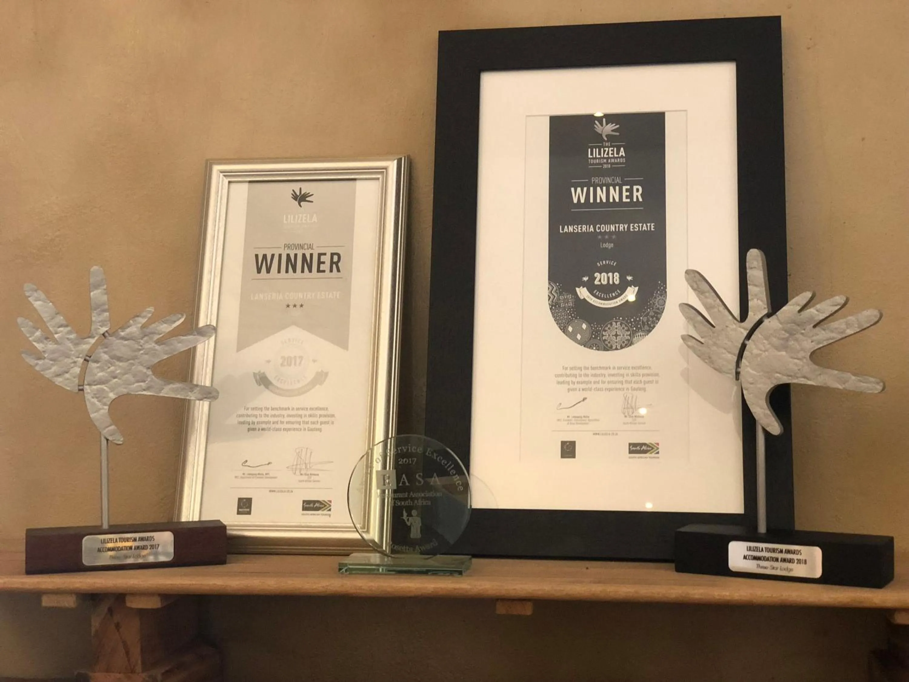 Certificate/Award in Lanseria Country Estate