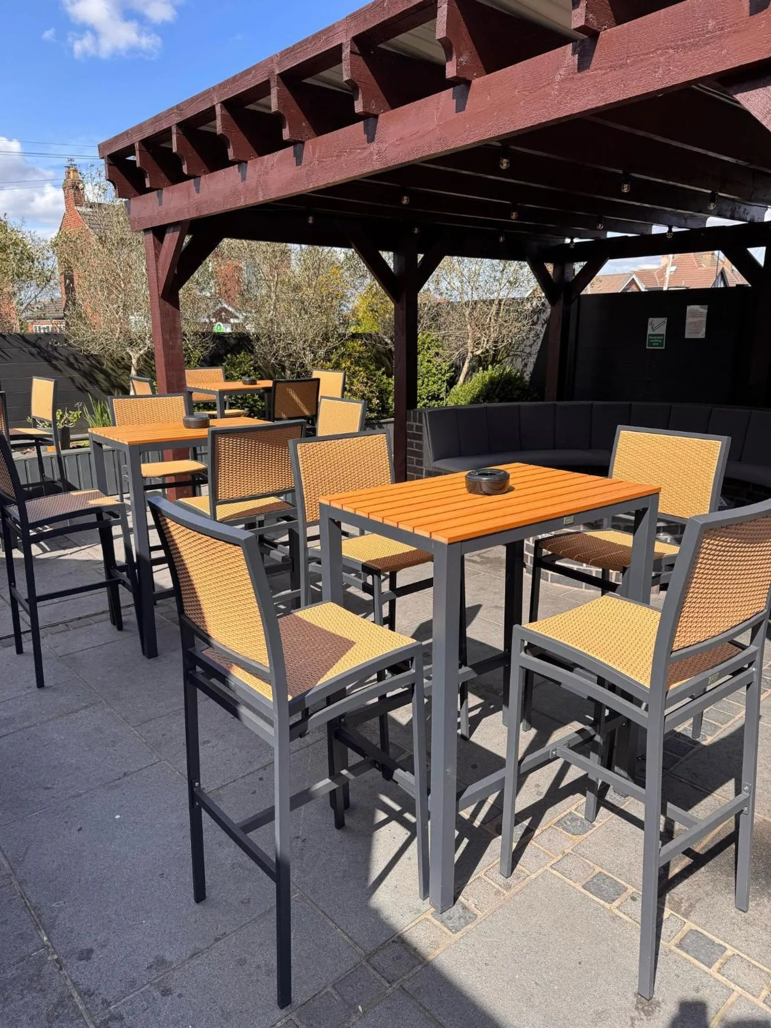 Garden in The Station Restaurant & Bar