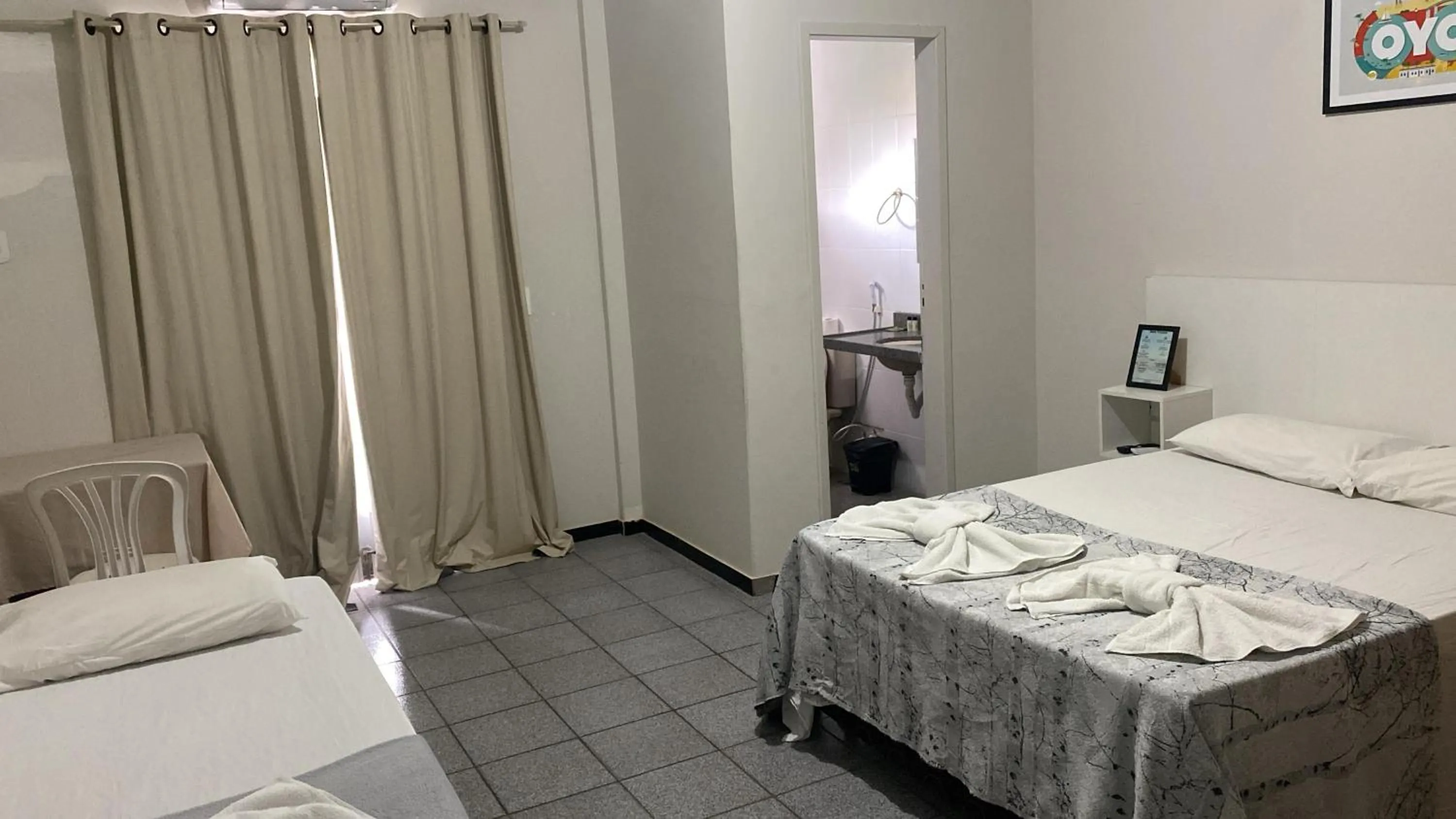 Bed in Piúma Palace Hotel