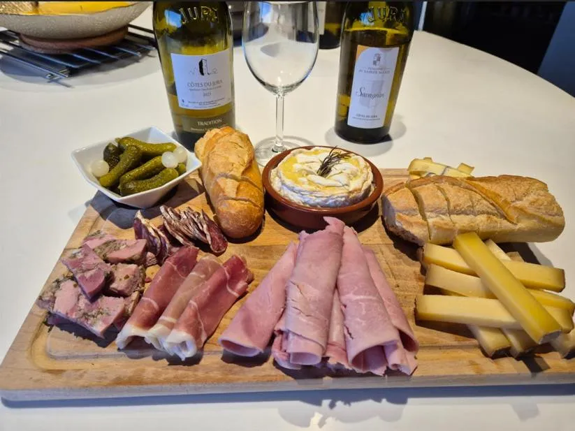 Lunch in Au lavoir du Serein "L'Eventail"