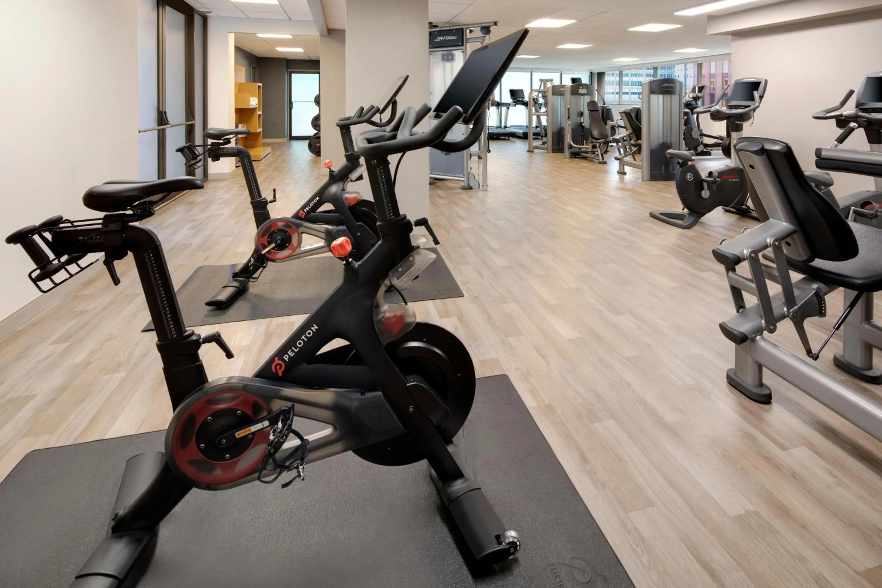Fitness centre/facilities in Sheraton Philadelphia Downtown