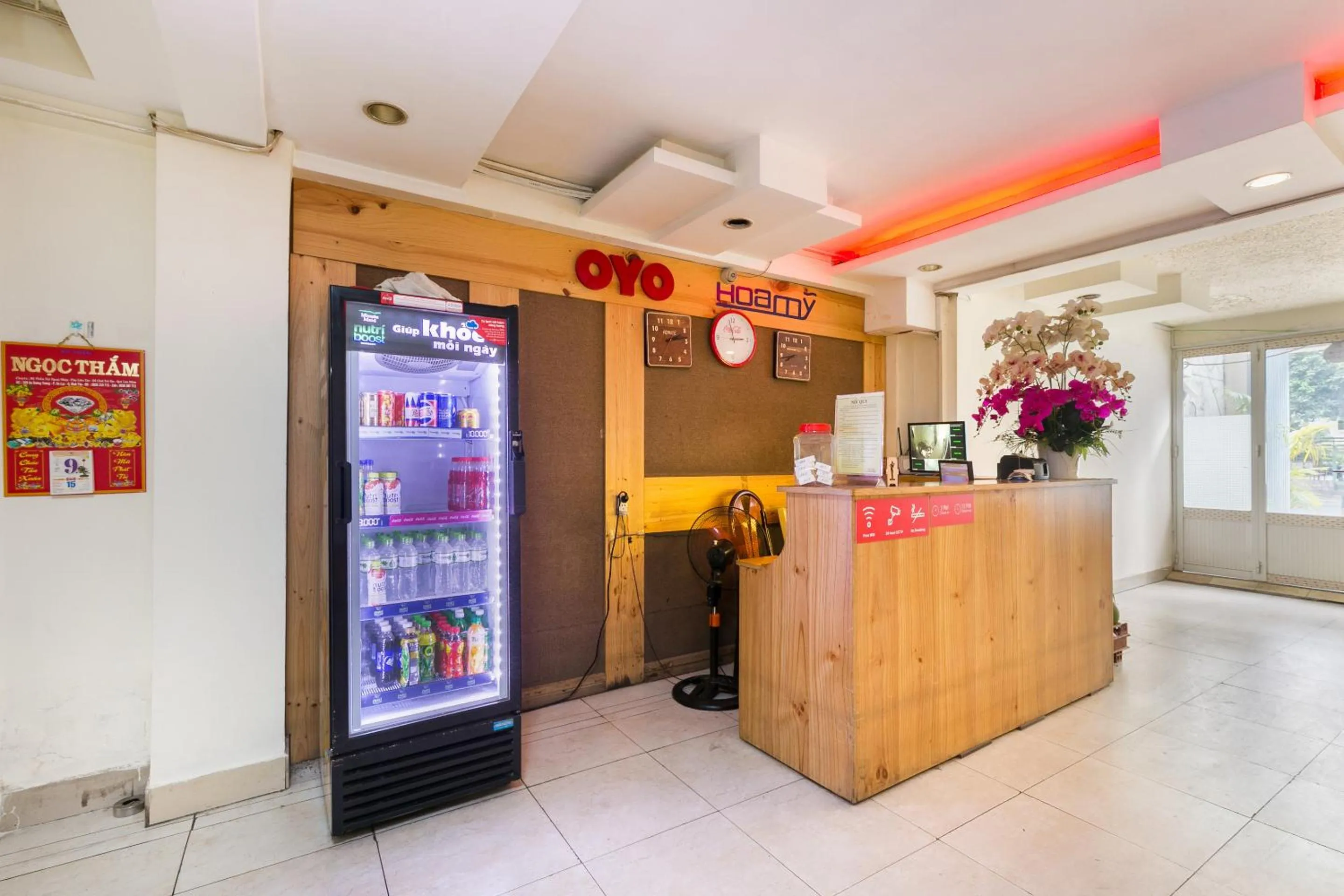 Lobby or reception in Hoa My Hotel