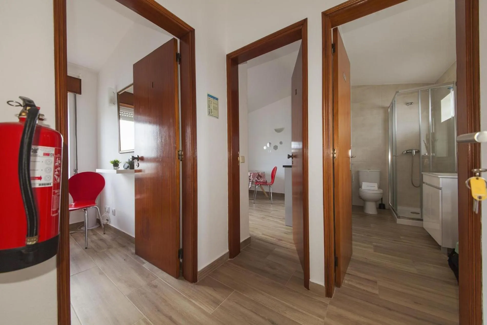 Floor plan in Rising Sun Top-Floor Flat