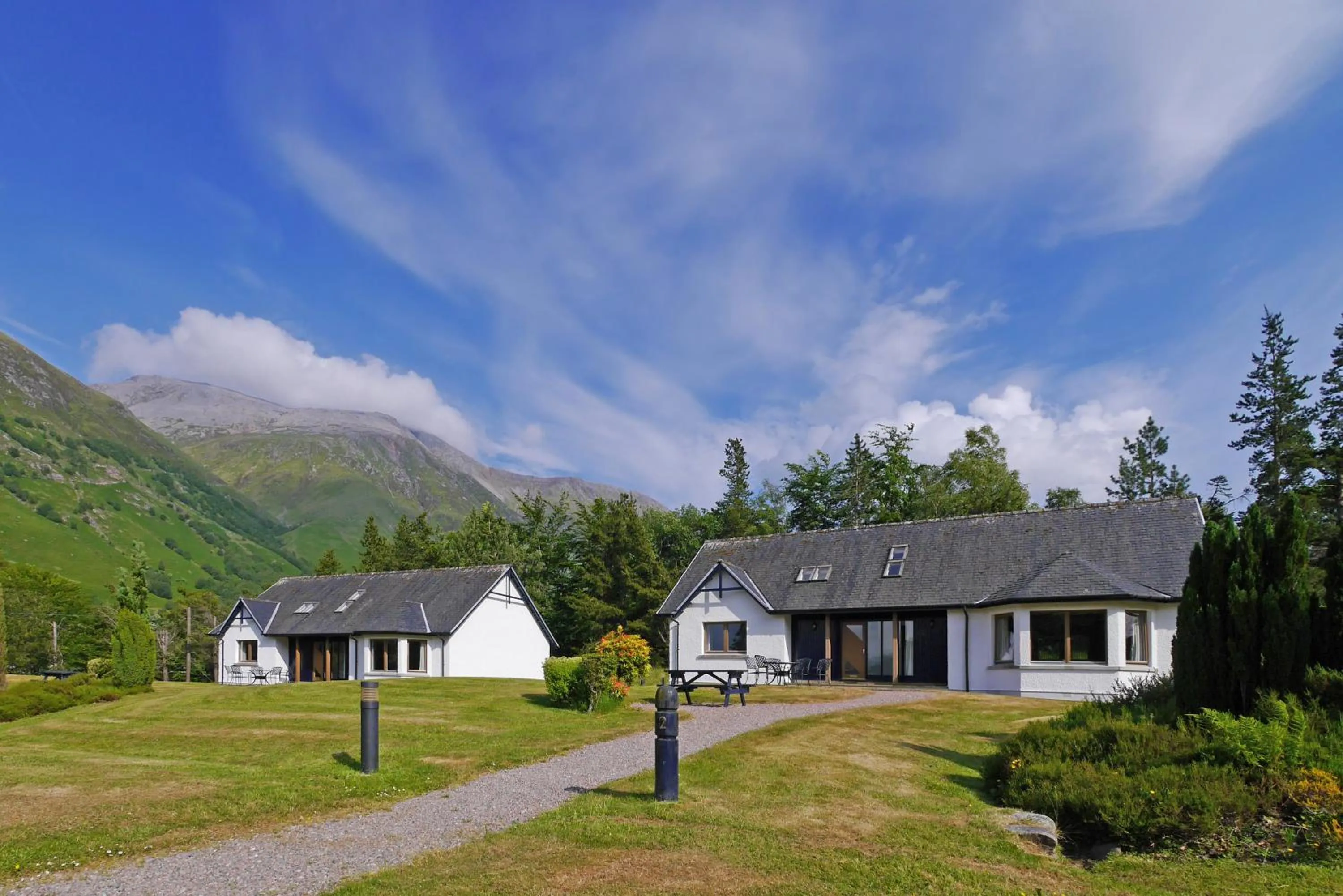 Property building in Glen Nevis Holidays