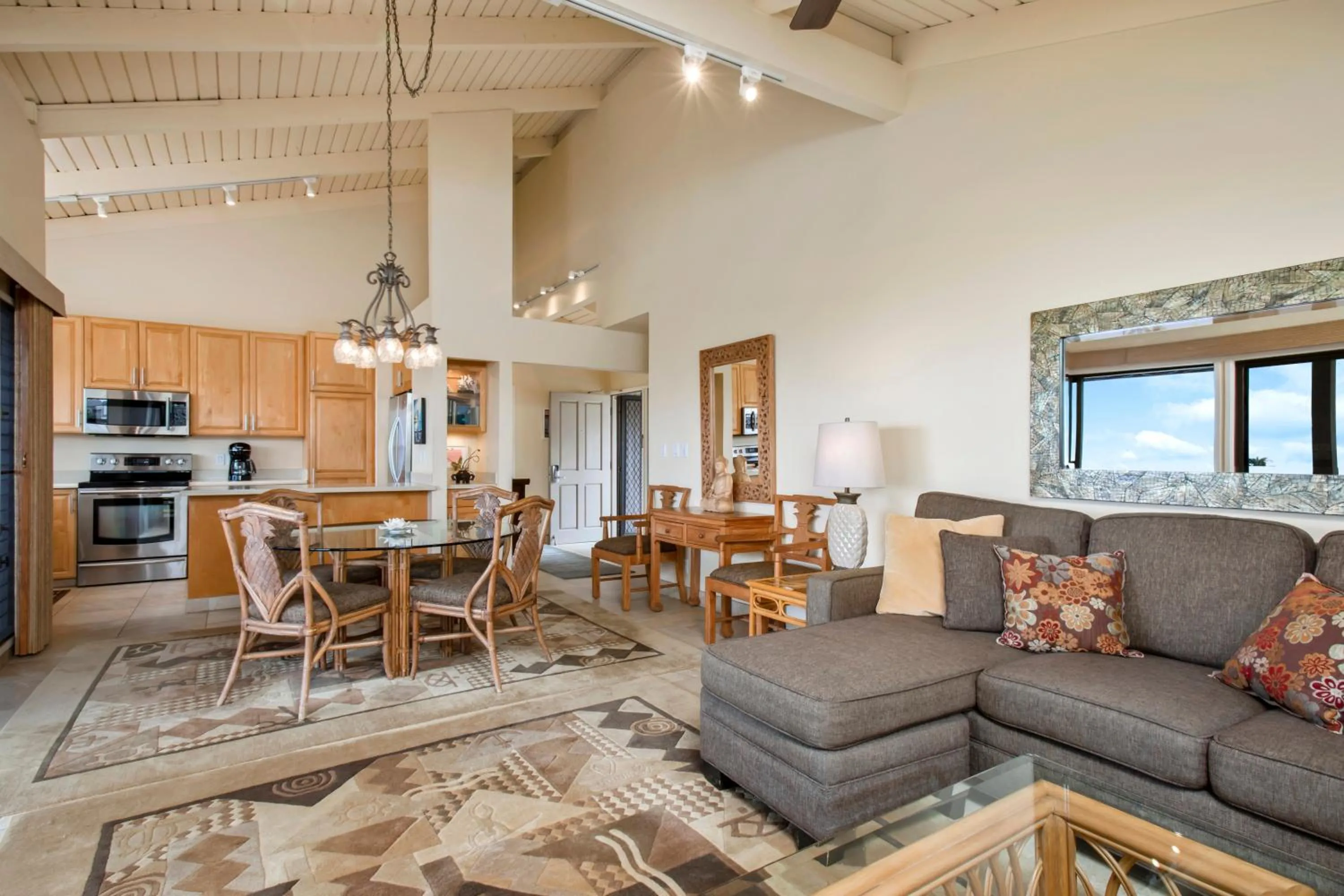 Seating Area in Wailea Ekolu Village - CoralTree Residence Collection