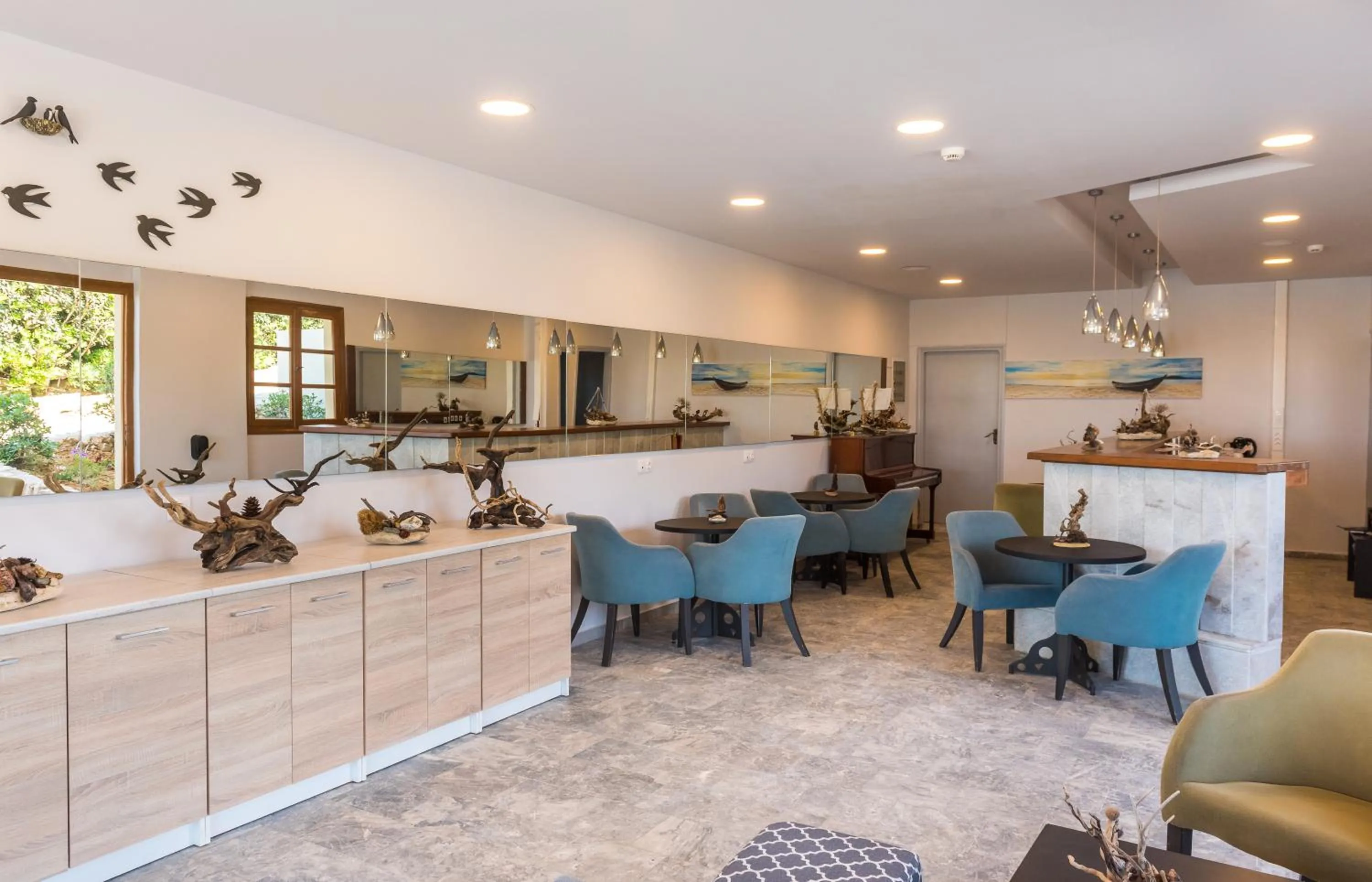 Seating area in Musela Studios