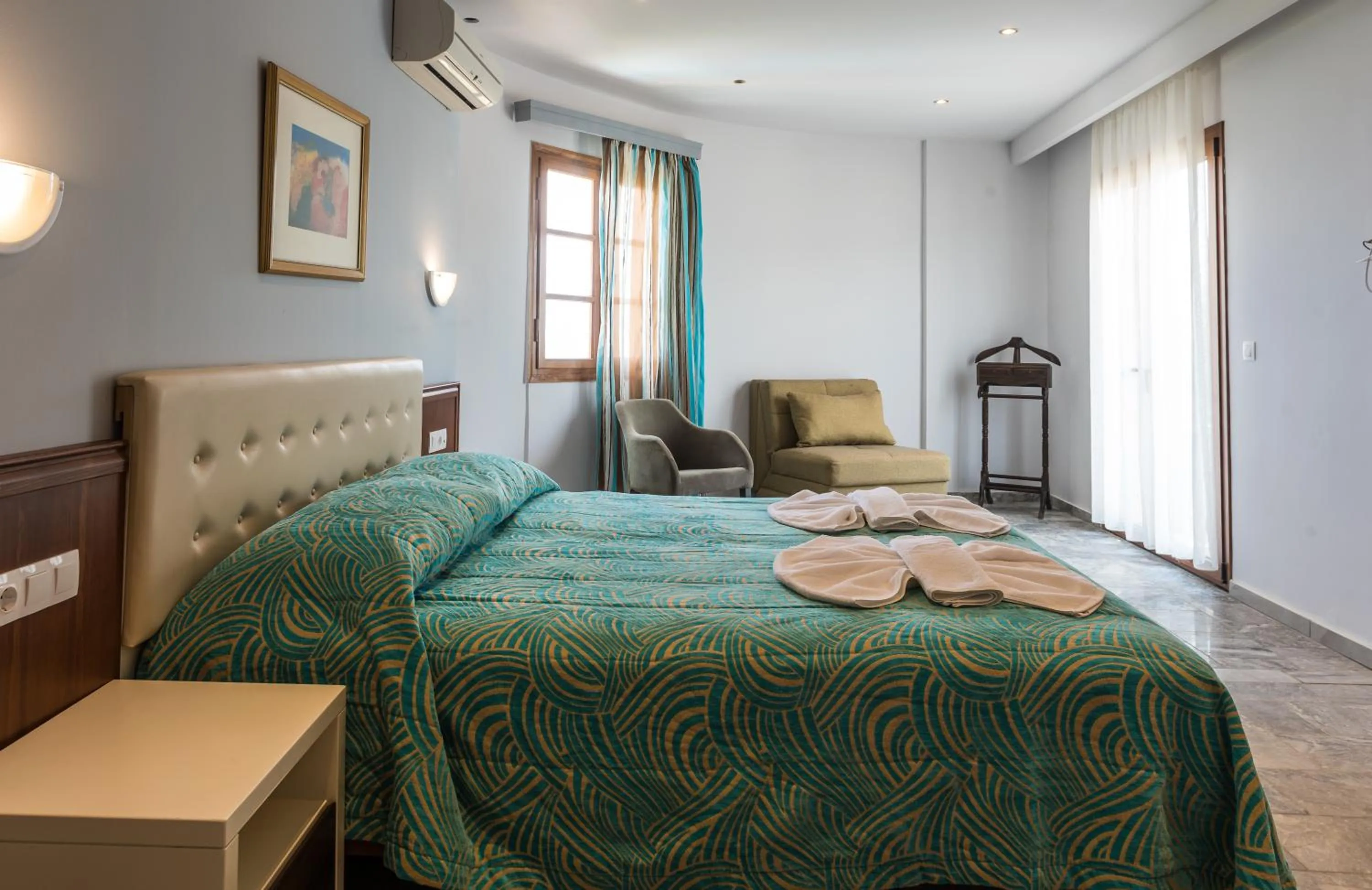 Bed in Musela Studios