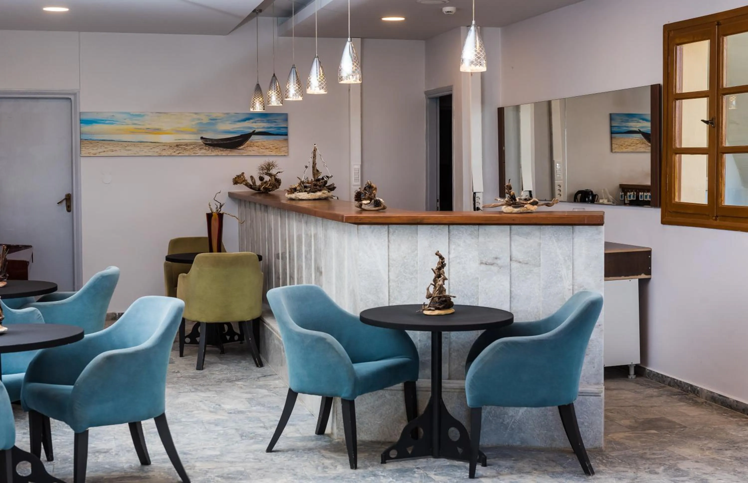 Seating area in Musela Studios