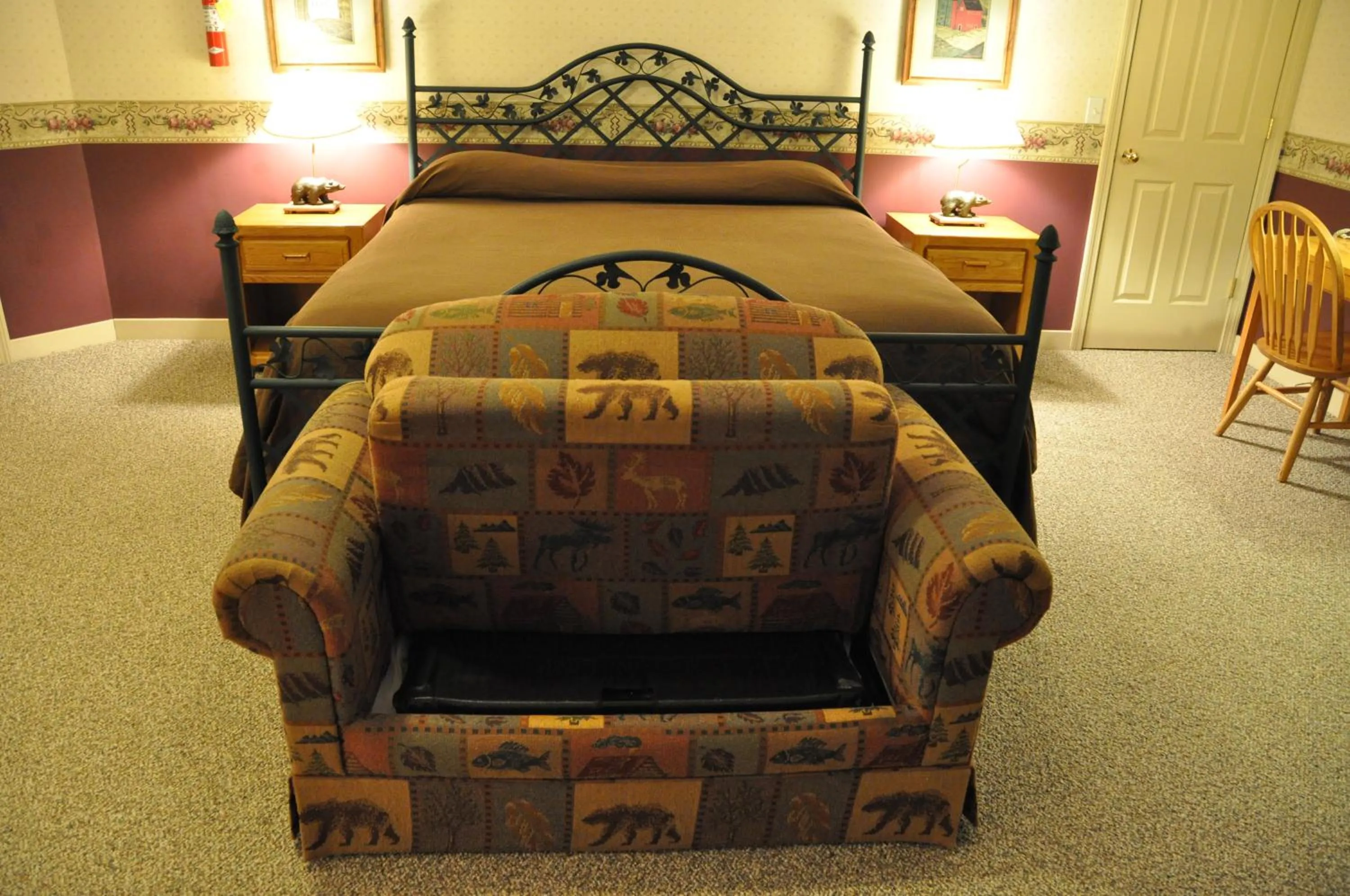 Bed in Attitash Mountain Village