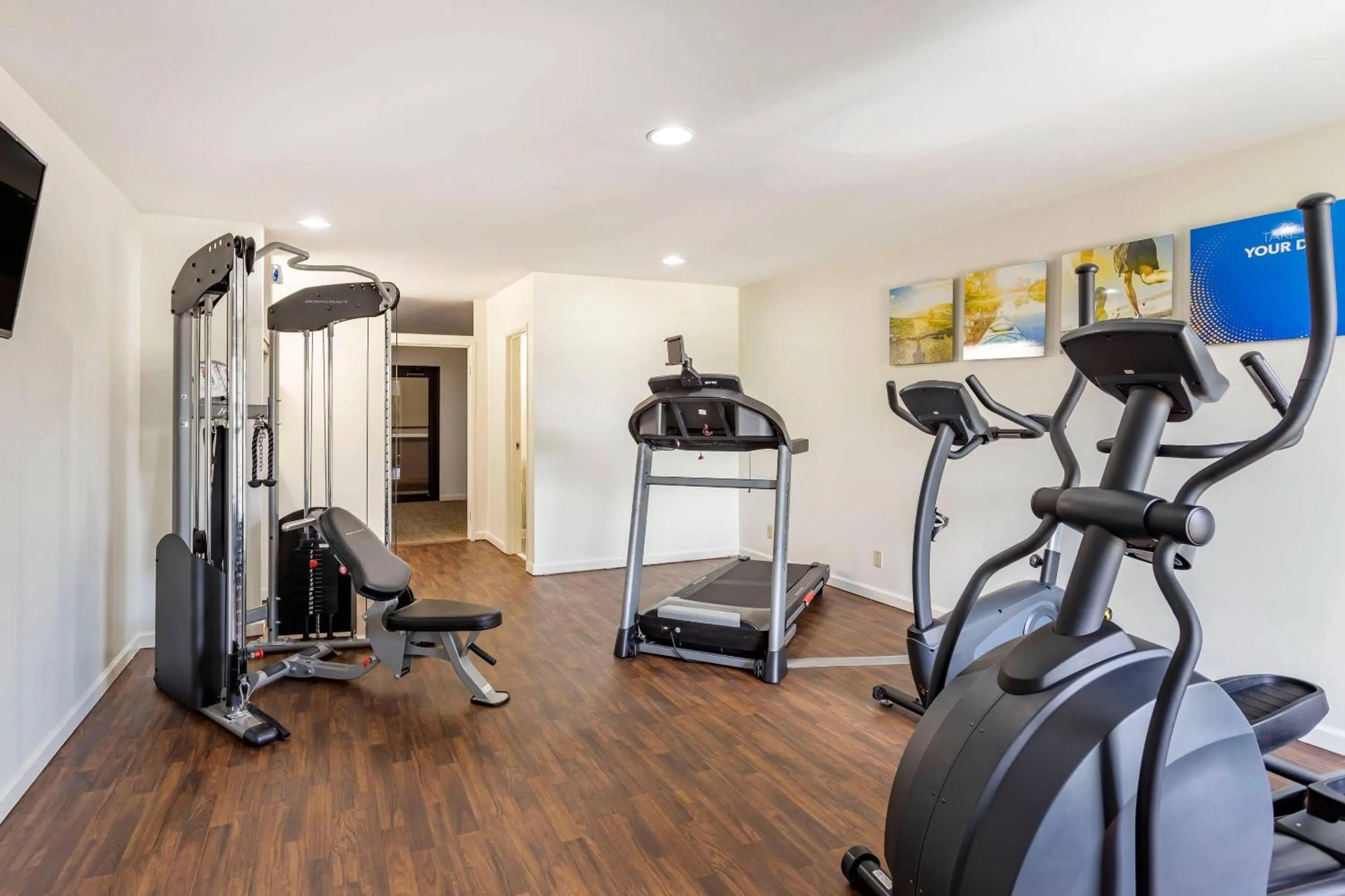 Fitness centre/facilities in Comfort Inn & Suites Little Rock Airport