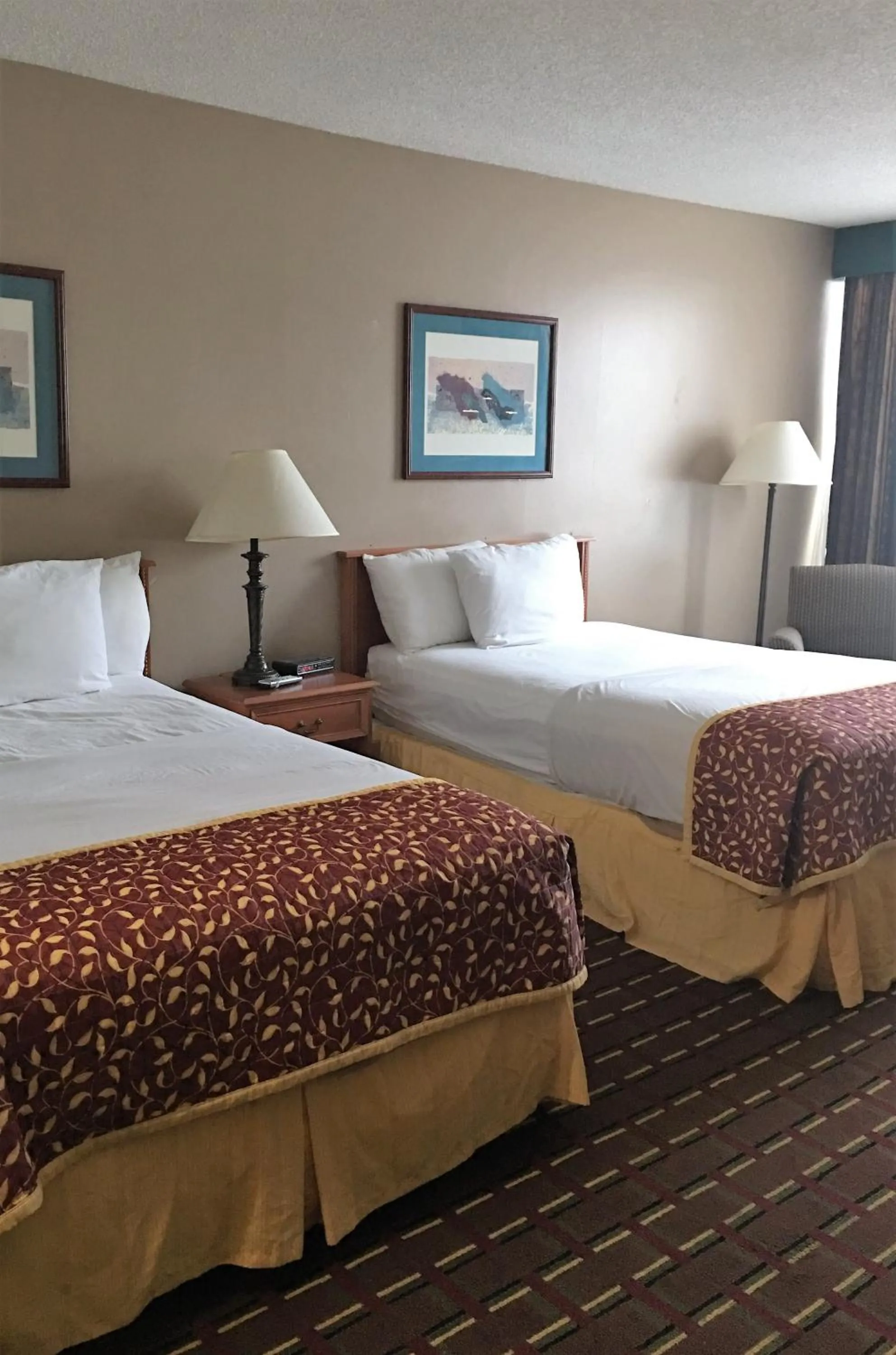 Bed in The Biltmore Hotel Oklahoma