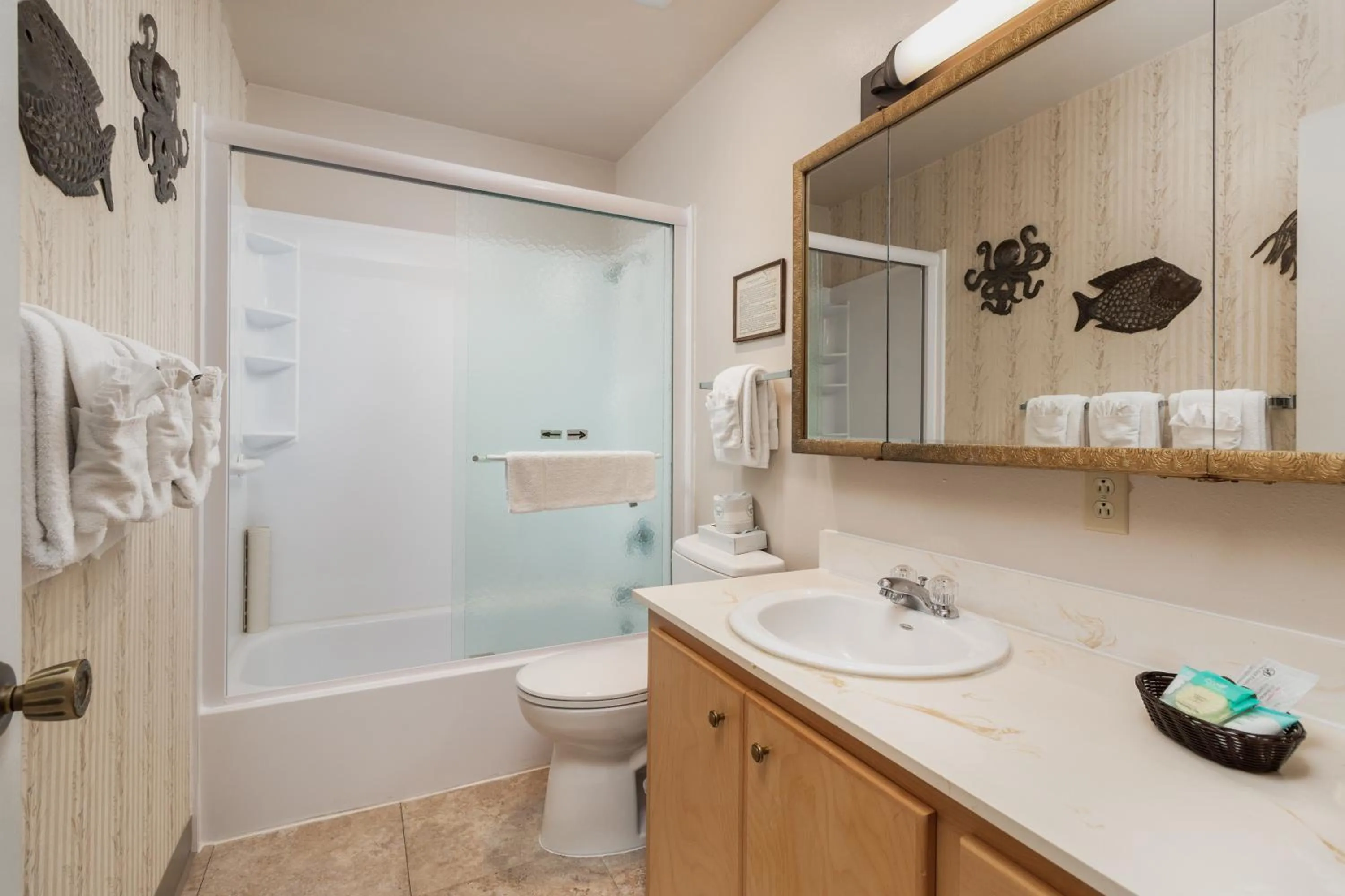 Bathroom in Ocean Terrace Condominiums