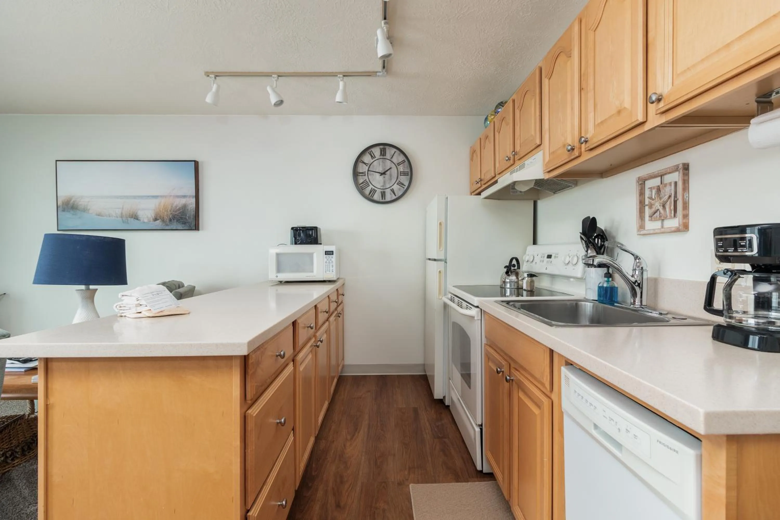 kitchen in Ocean Terrace Condominiums