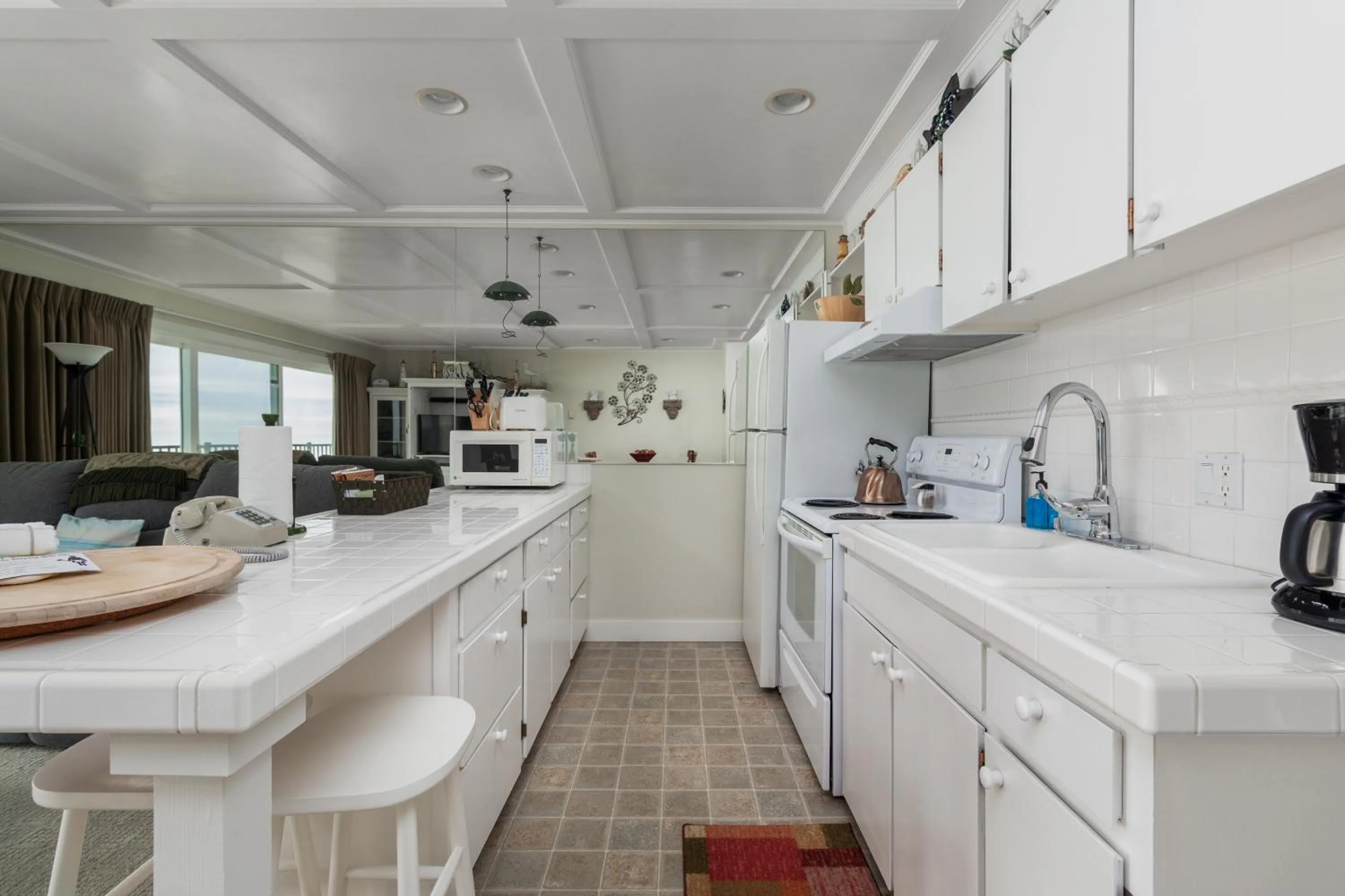 Kitchen or kitchenette in Ocean Terrace Condominiums