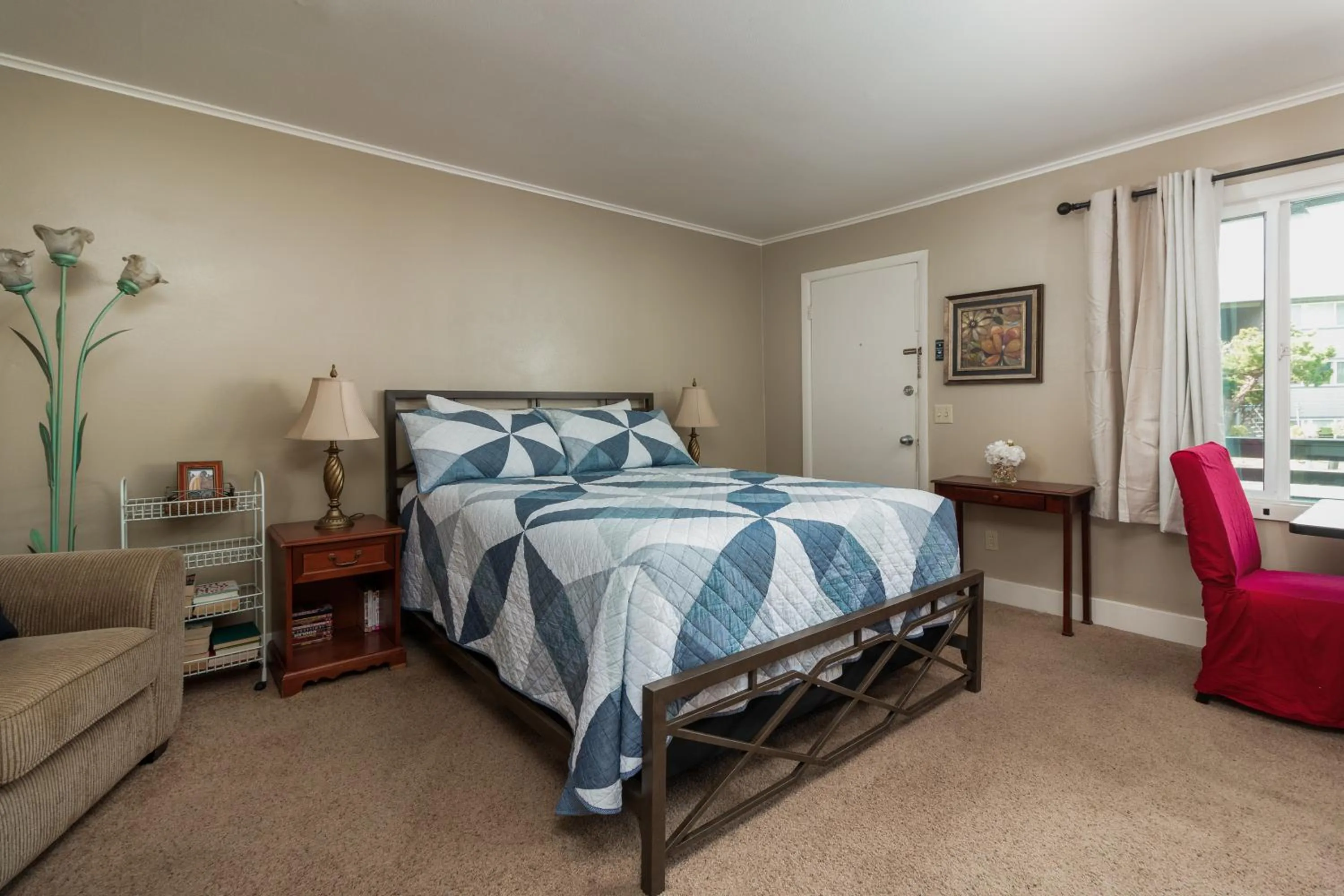 Bedroom in Ocean Terrace Condominiums