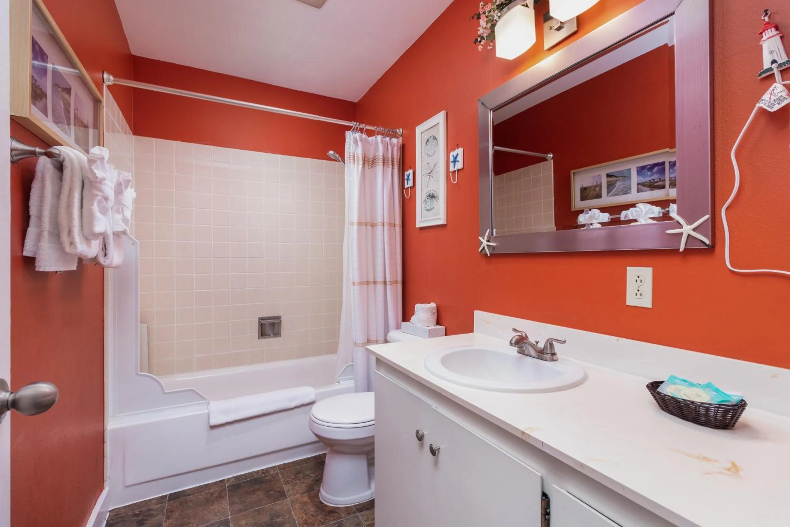 Bathroom in Ocean Terrace Condominiums