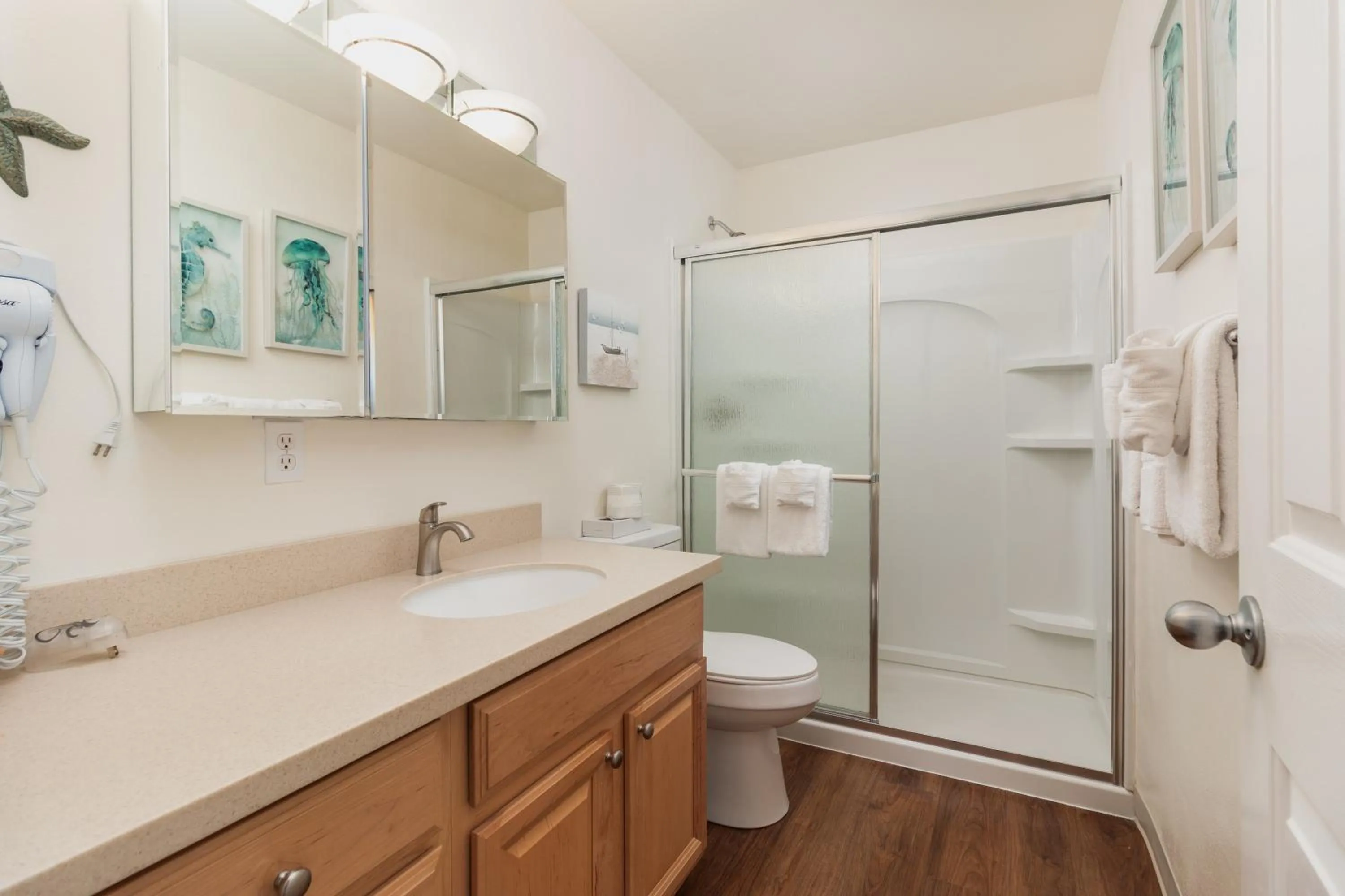 Bathroom in Ocean Terrace Condominiums
