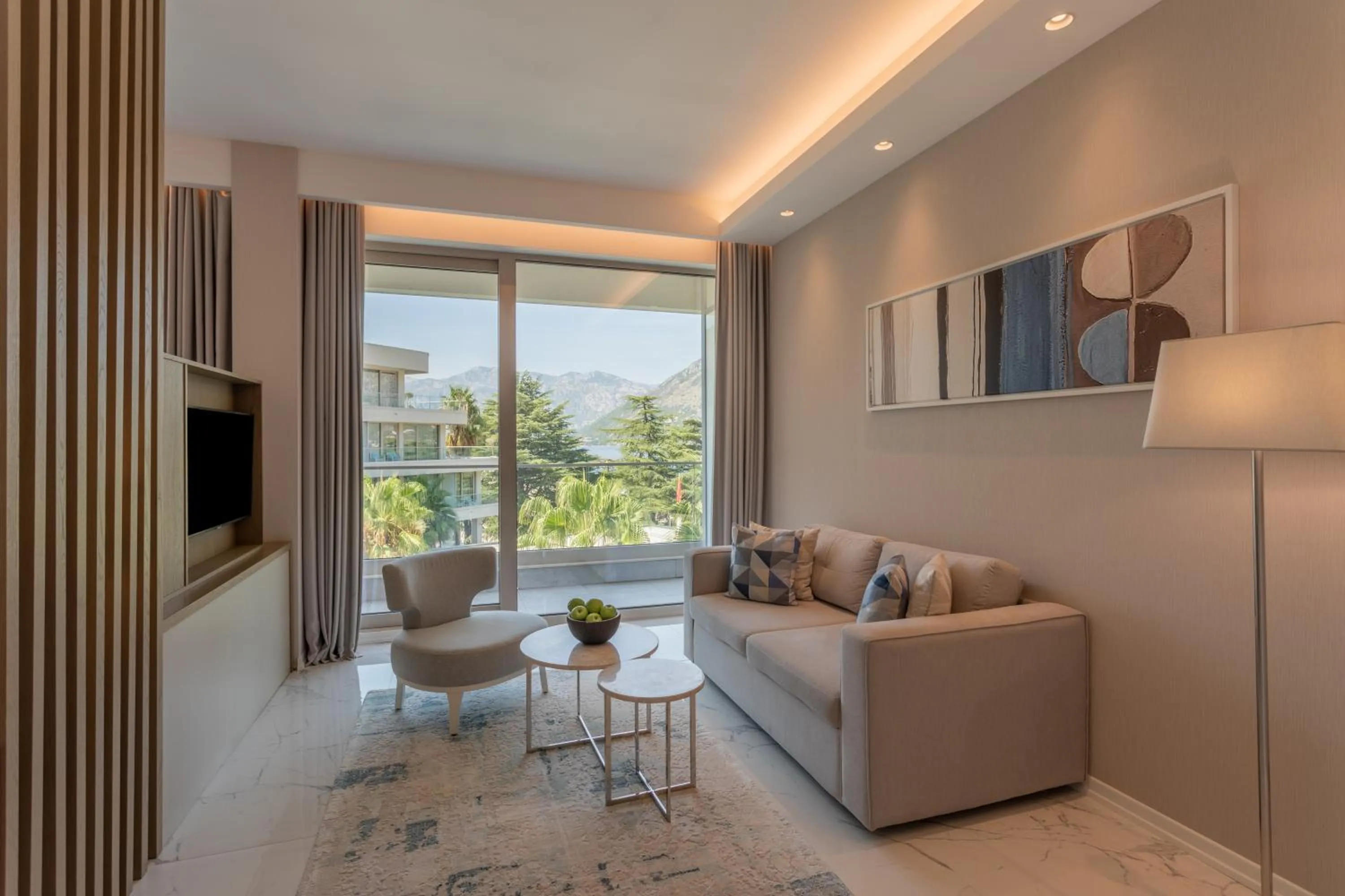 Living room in Hyatt Regency Kotor Bay Resort