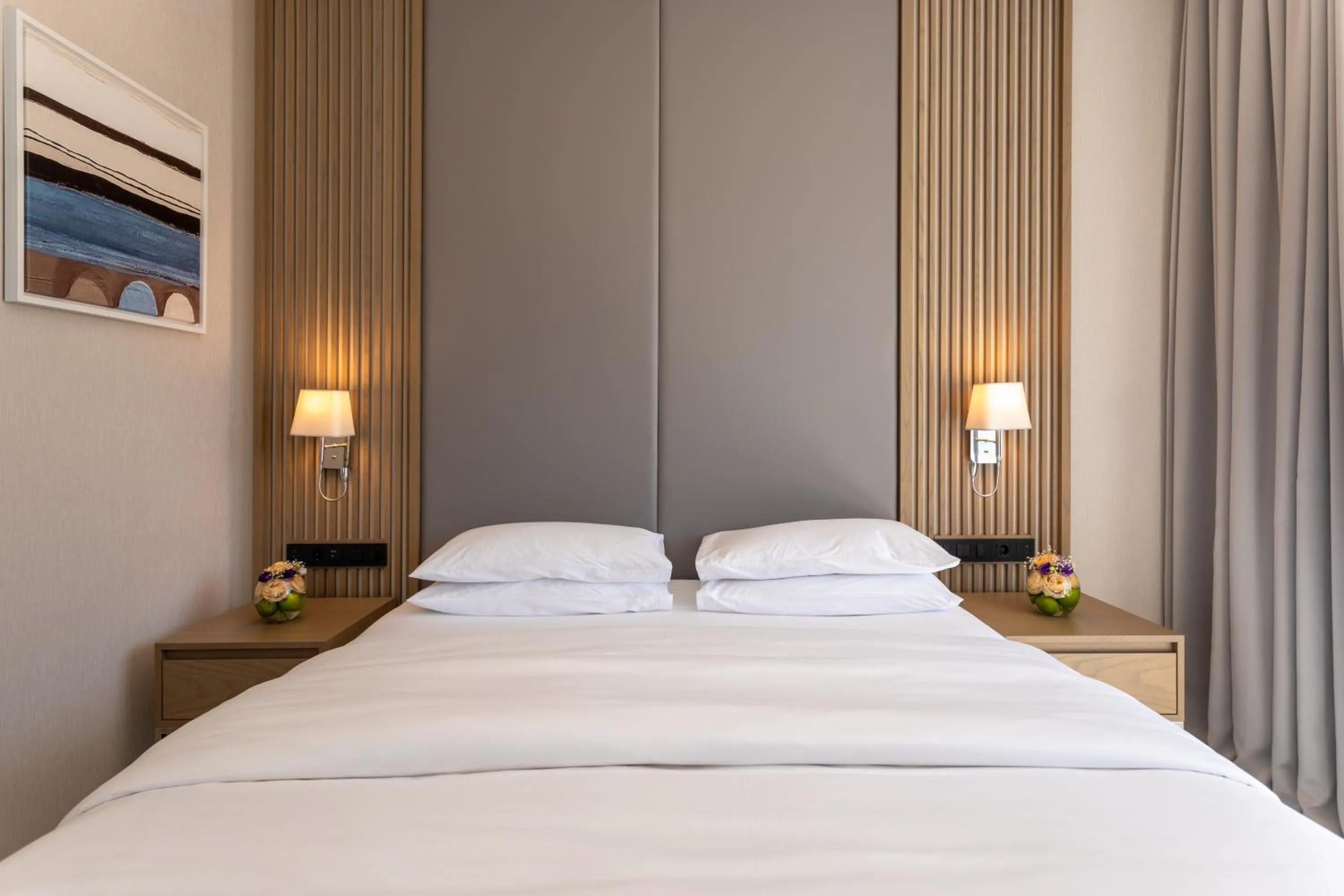 Bed in Hyatt Regency Kotor Bay Resort