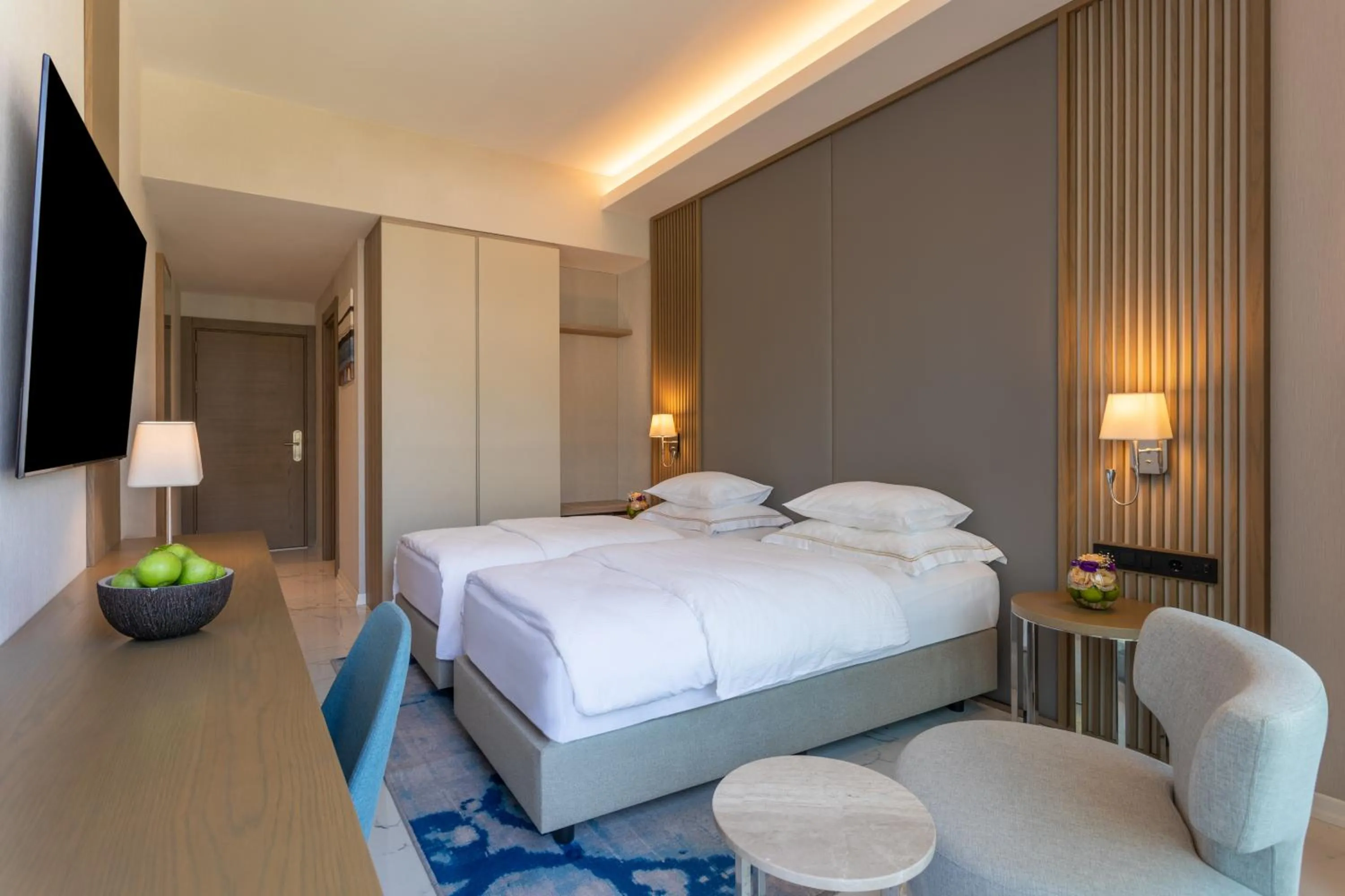 Bed in Hyatt Regency Kotor Bay Resort