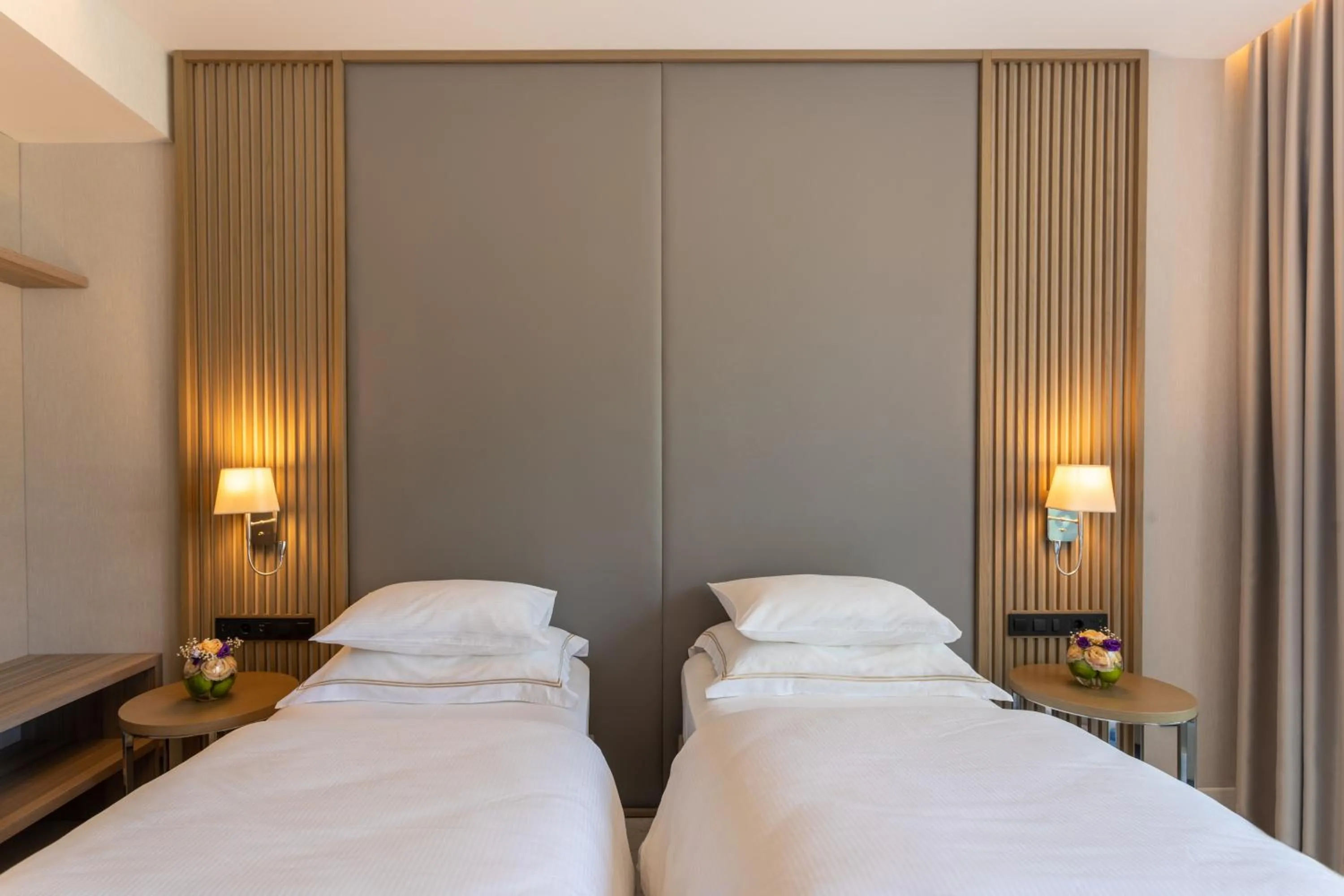 Bed in Hyatt Regency Kotor Bay Resort