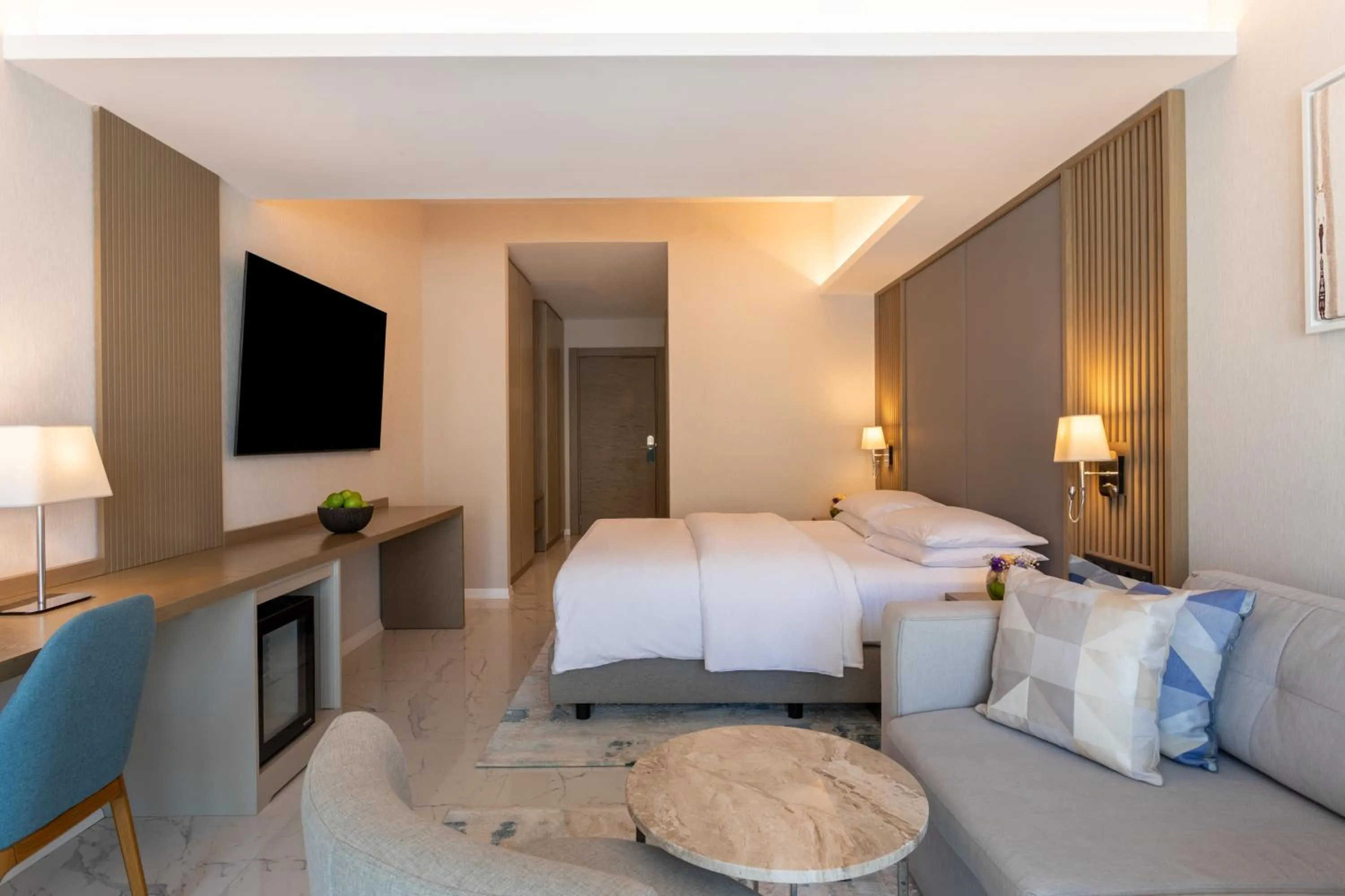 Bed in Hyatt Regency Kotor Bay Resort