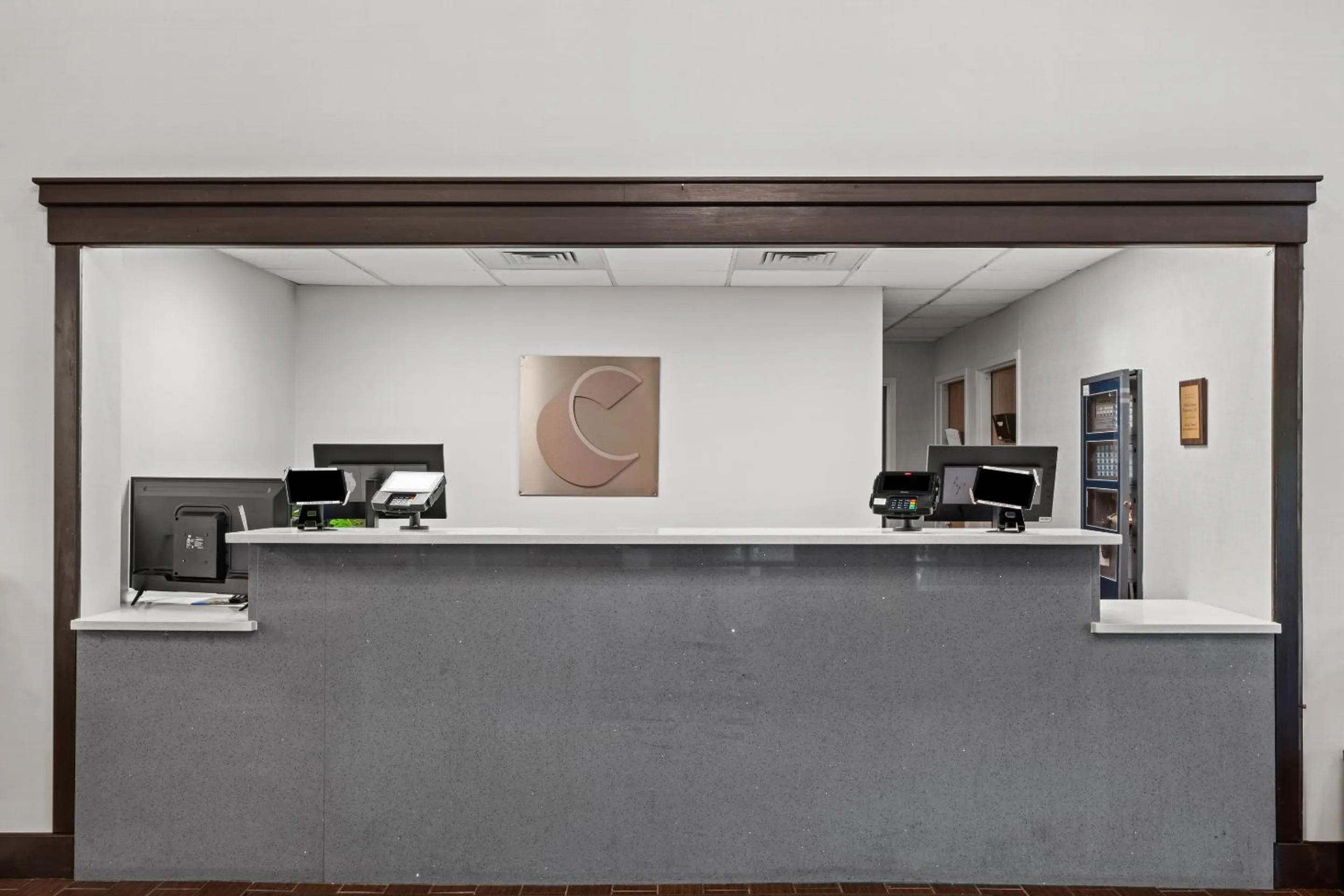 Lobby or reception in Comfort Suites Near Casinos