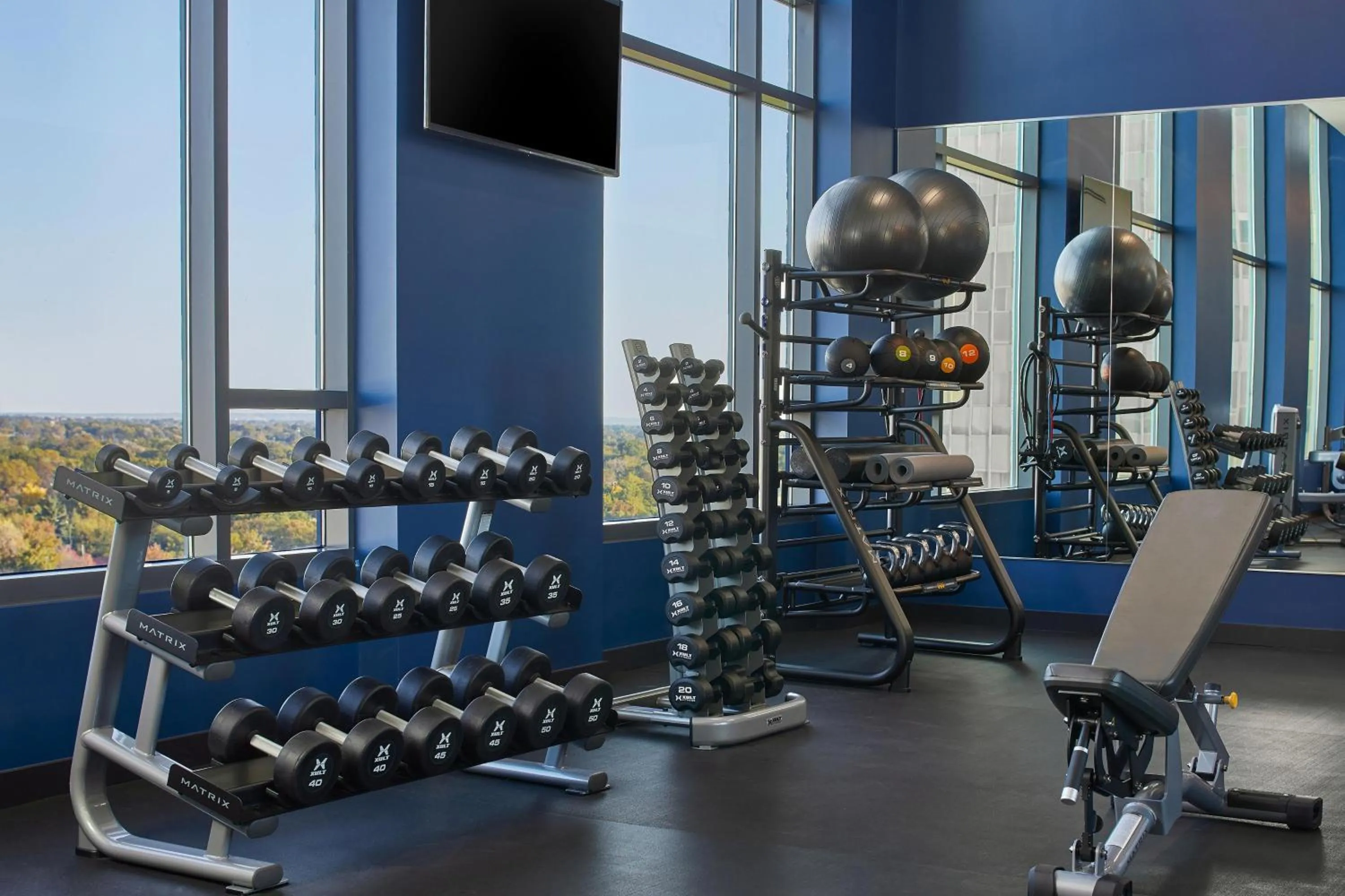 Fitness centre/facilities in Le Méridien St. Louis Clayton