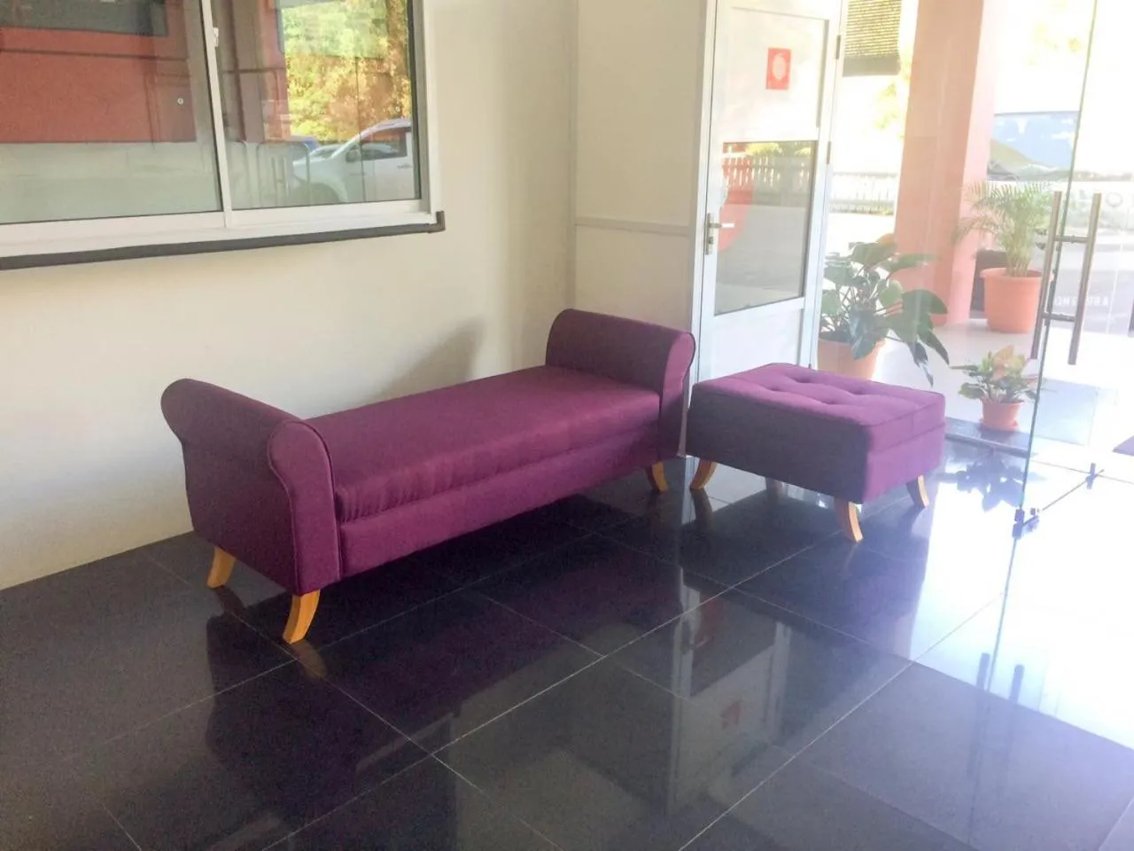 Seating area in Citi Hotel
