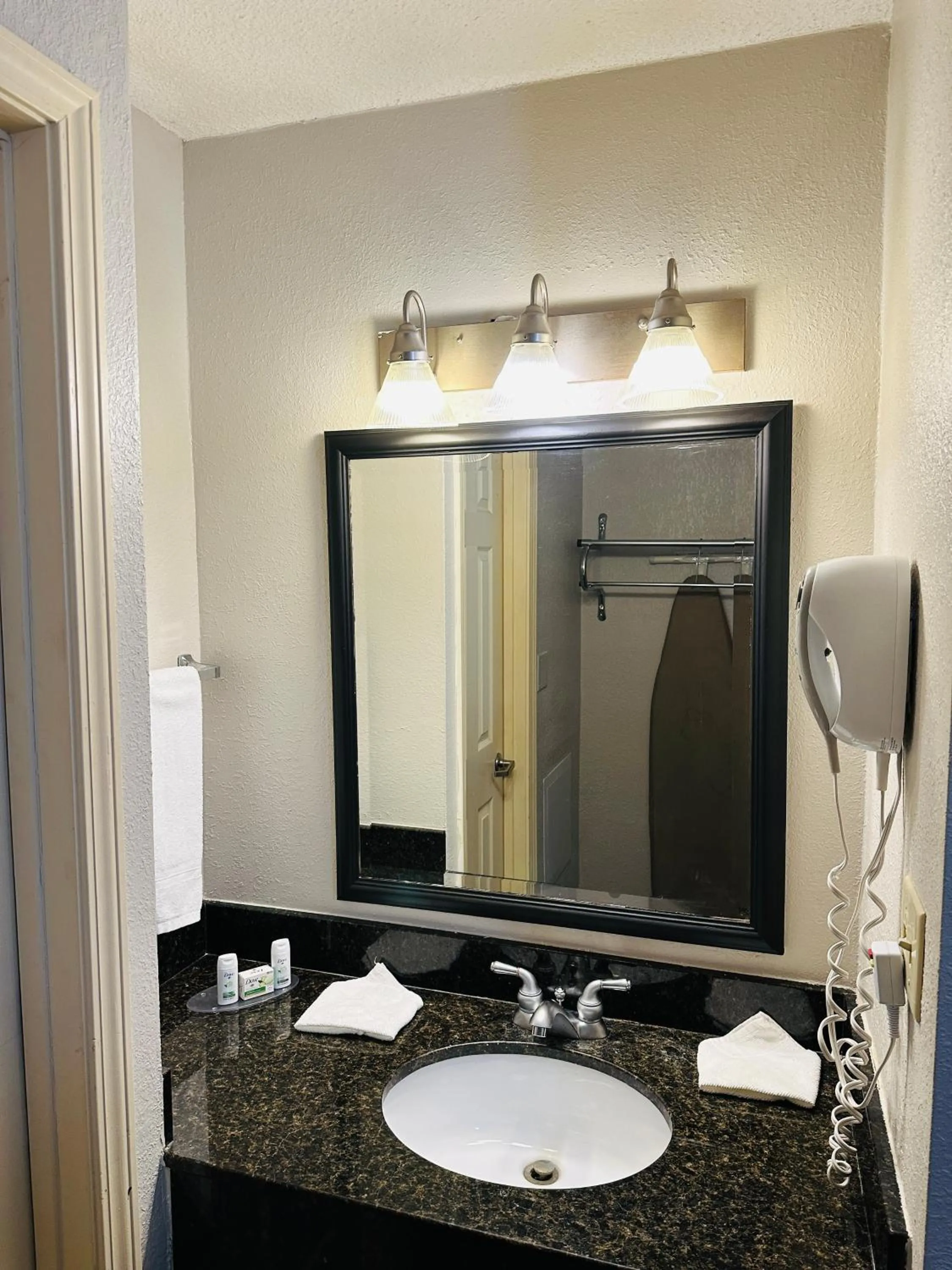 Bathroom in Baymont by Wyndham Indianapolis South