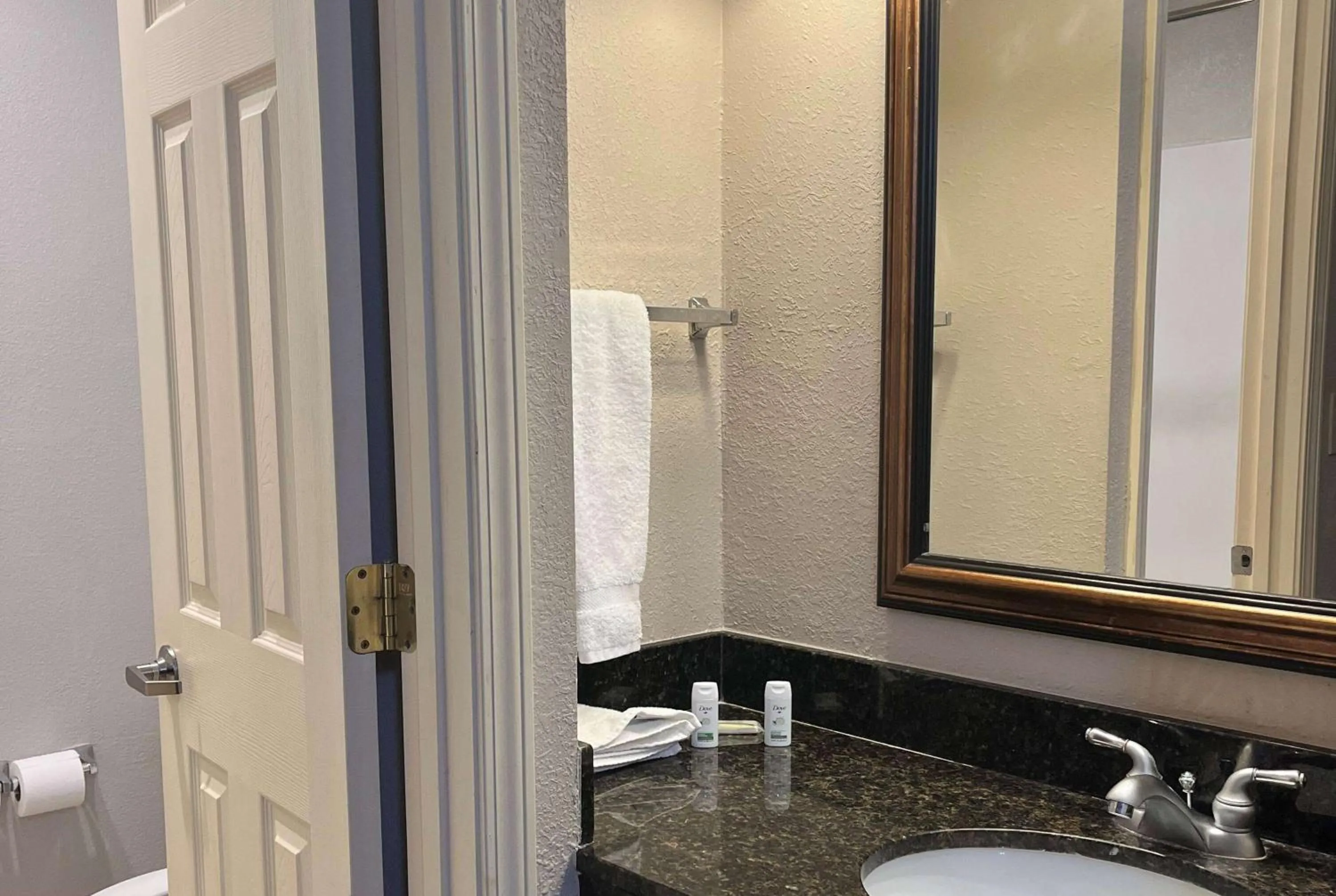 Bathroom in Baymont by Wyndham Indianapolis South